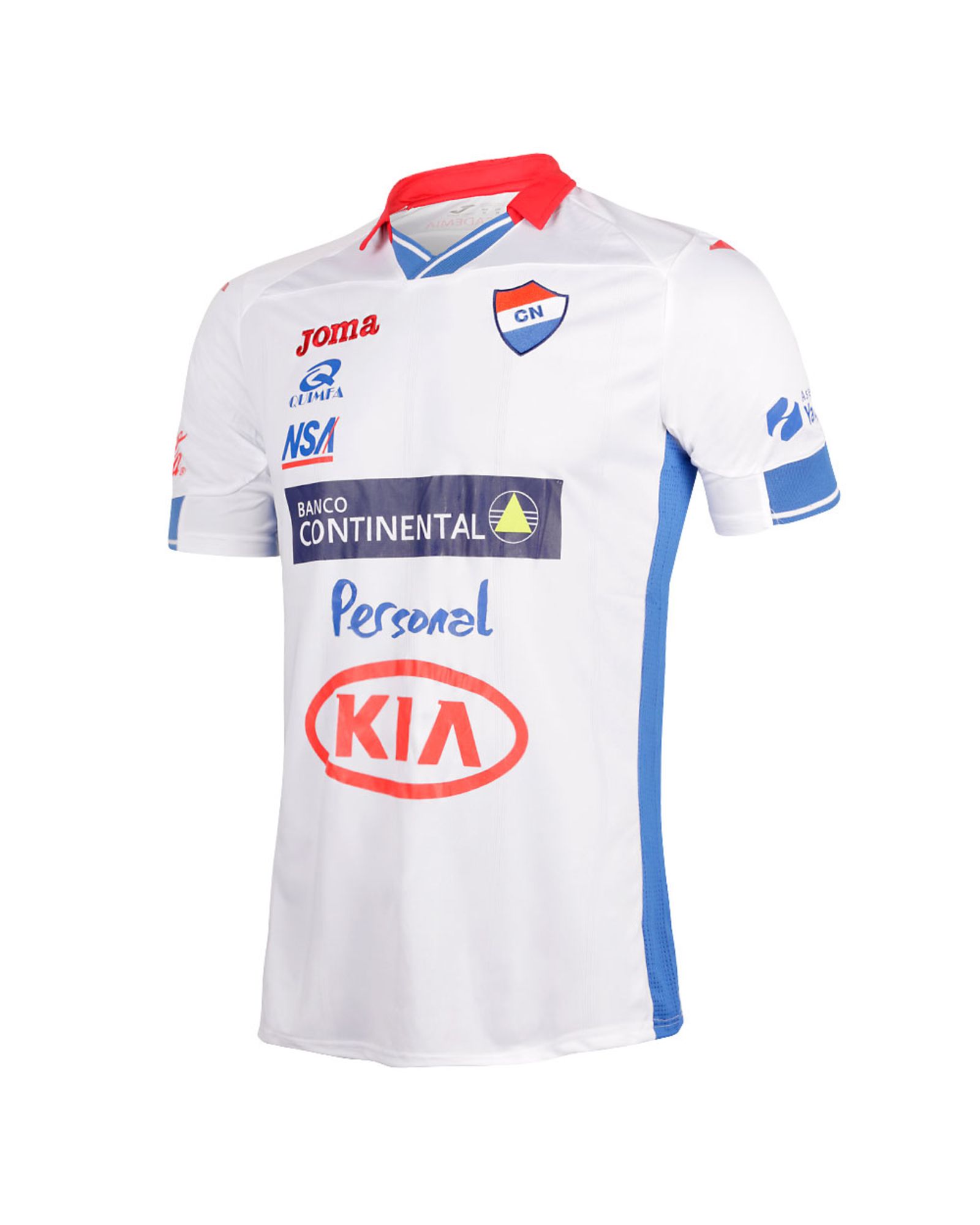 Camiseta 1ª Club Nacional 2016/2017 Blanco - Fútbol Factory