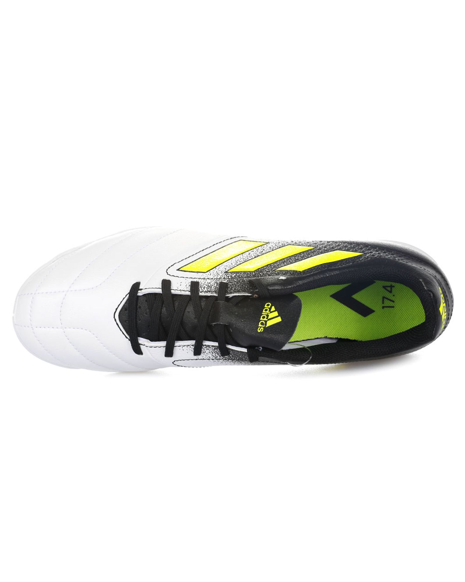 Zapatillas de Fútbol Sala ACE 17.4 IN Blanco Negro - Fútbol Factory