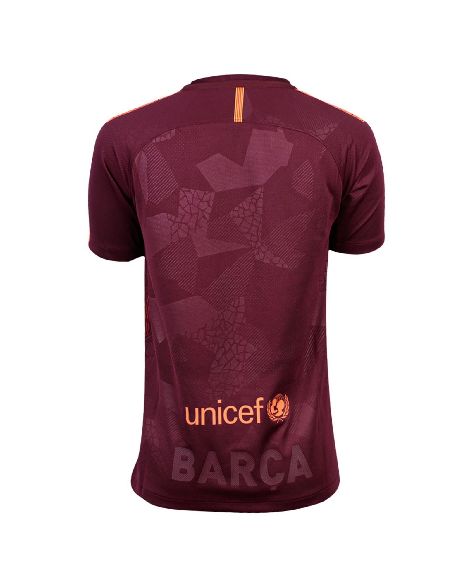 Camiseta 3ª FC Barcelona 2017/2018 Junior Granate - Fútbol Factory