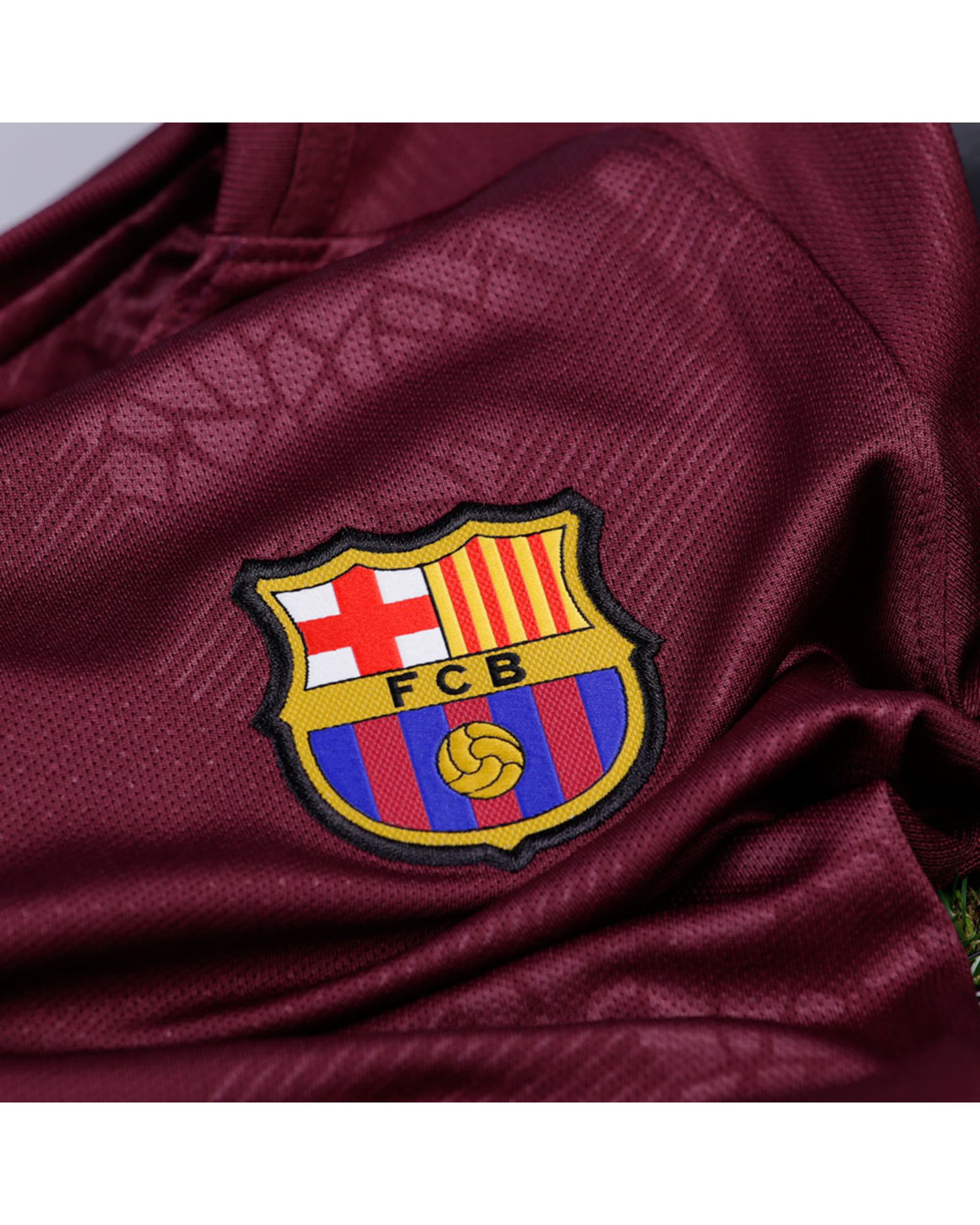 Camiseta 3ª FC Barcelona 2017/2018 Junior Granate - Fútbol Factory
