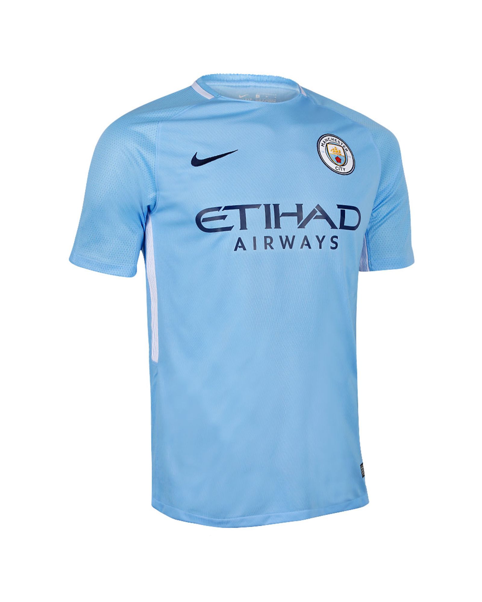 Camiseta 1ª Manchester City 2017/2018 Azul - Fútbol Factory