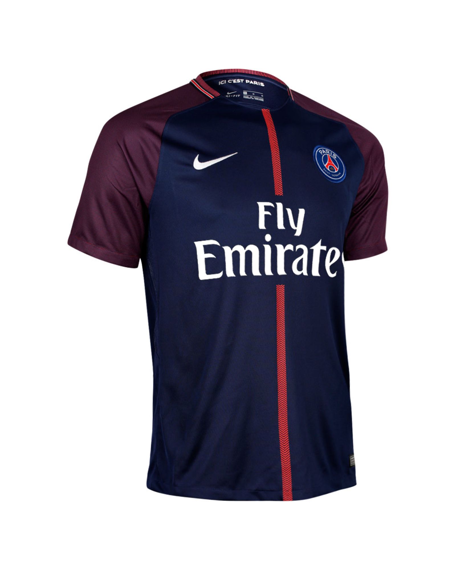 Camiseta 1ª Paris Saint-Germain 2017/2018 Azul - Fútbol Factory