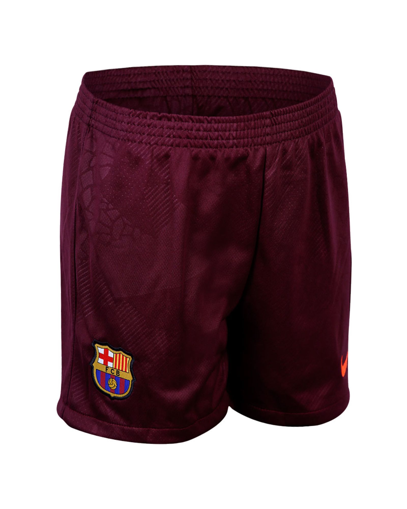 Conjunto 3ª FC Barcelona 2017/2018 Infantil Granate - Fútbol Factory