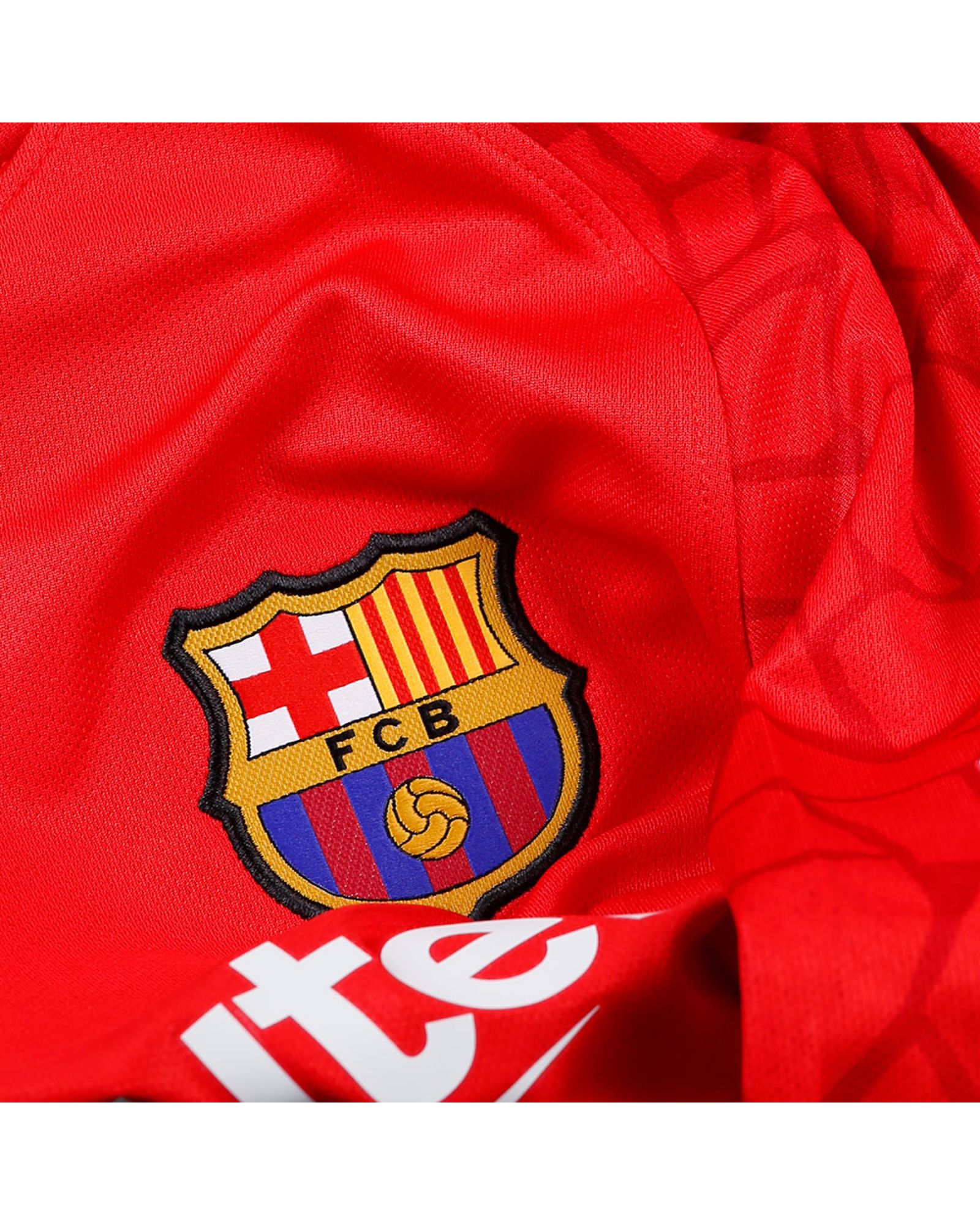 Camiseta 2ª FC Barcelona 2017/2018 Portero Junior Rojo - Fútbol Factory