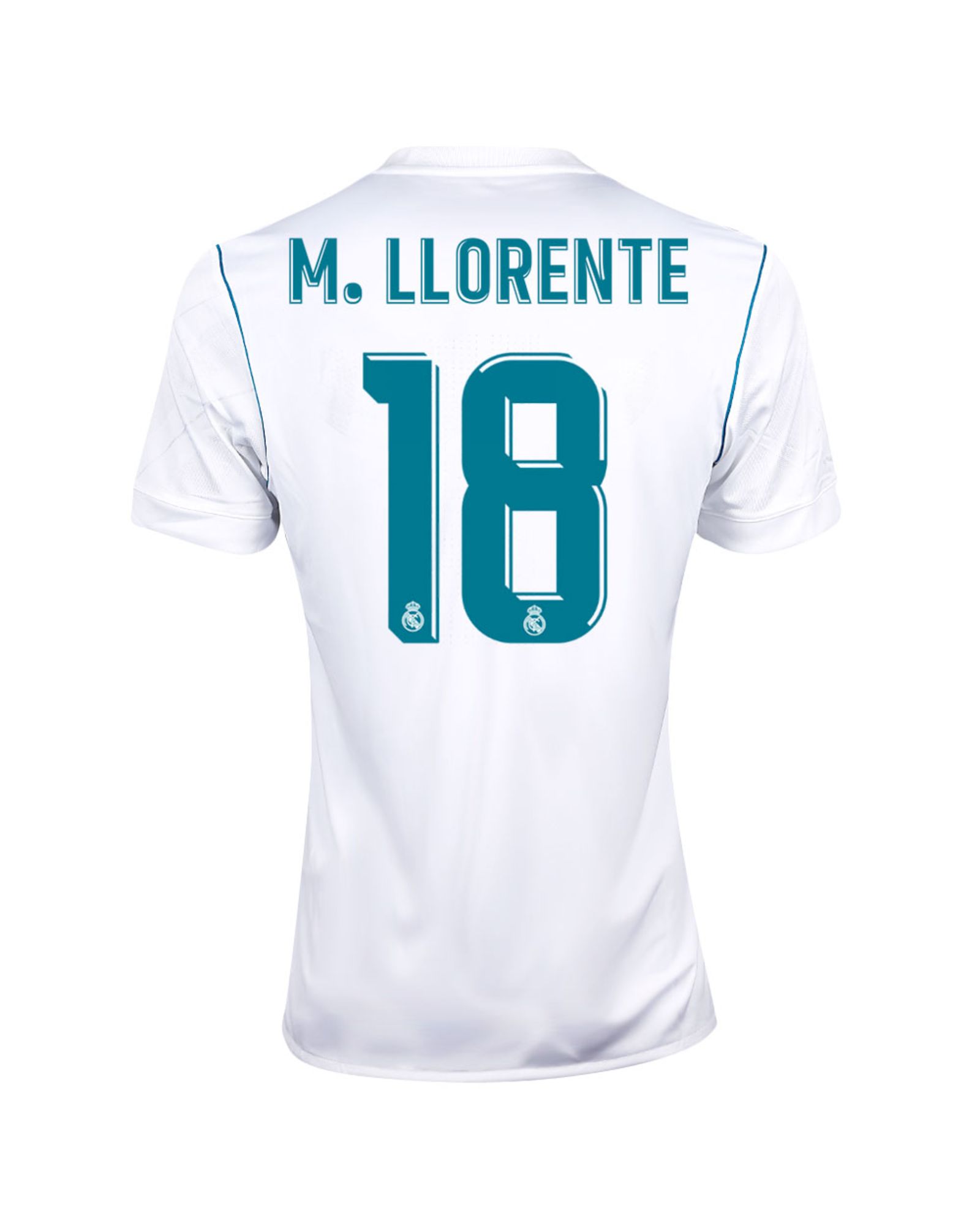 Camiseta 1ª Real Madrid 2017/2018 Llorente LaLiga - Fútbol Factory