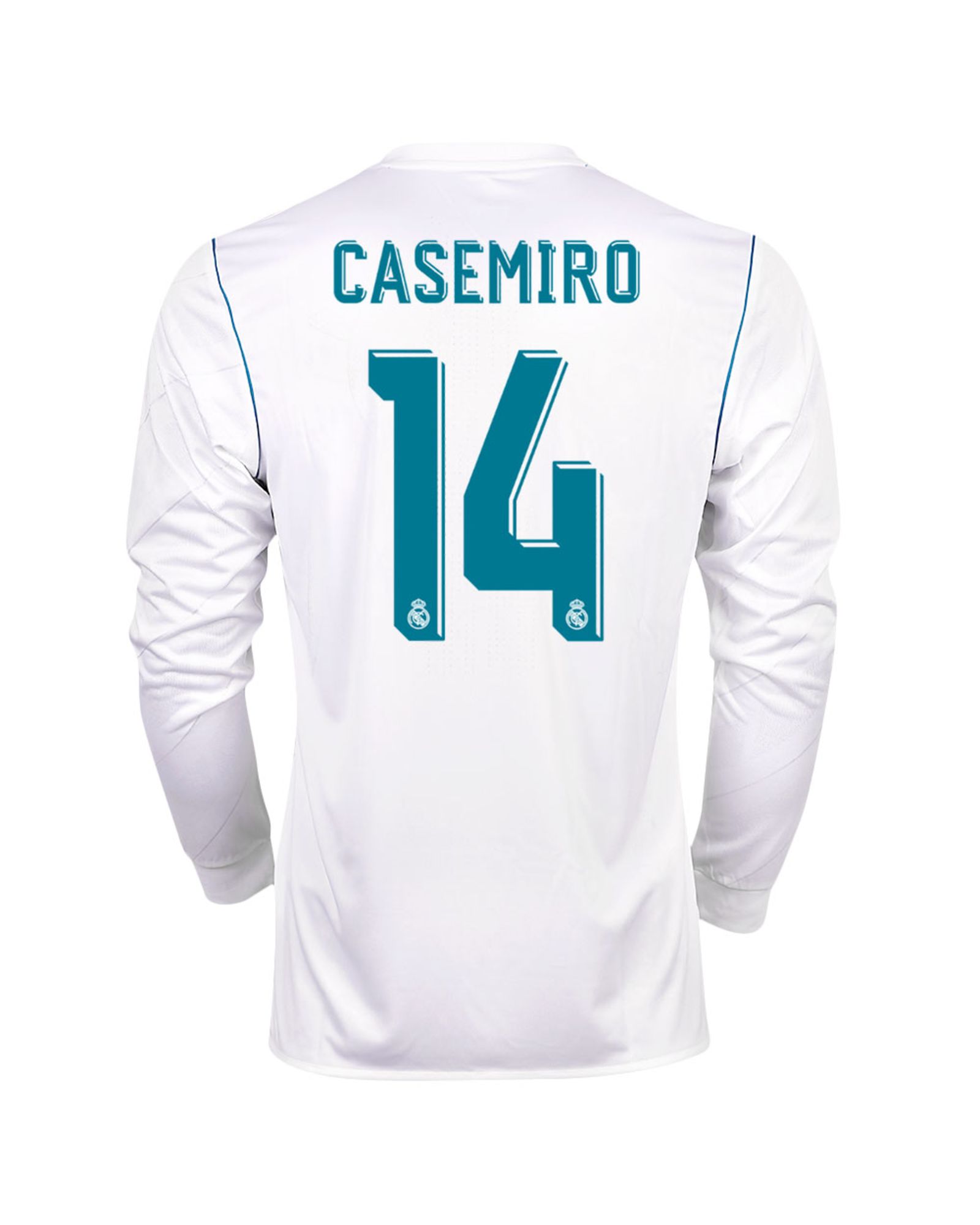 Camiseta 1ª Real Madrid 2017/2018 Casemiro Manga Larga - Fútbol Factory