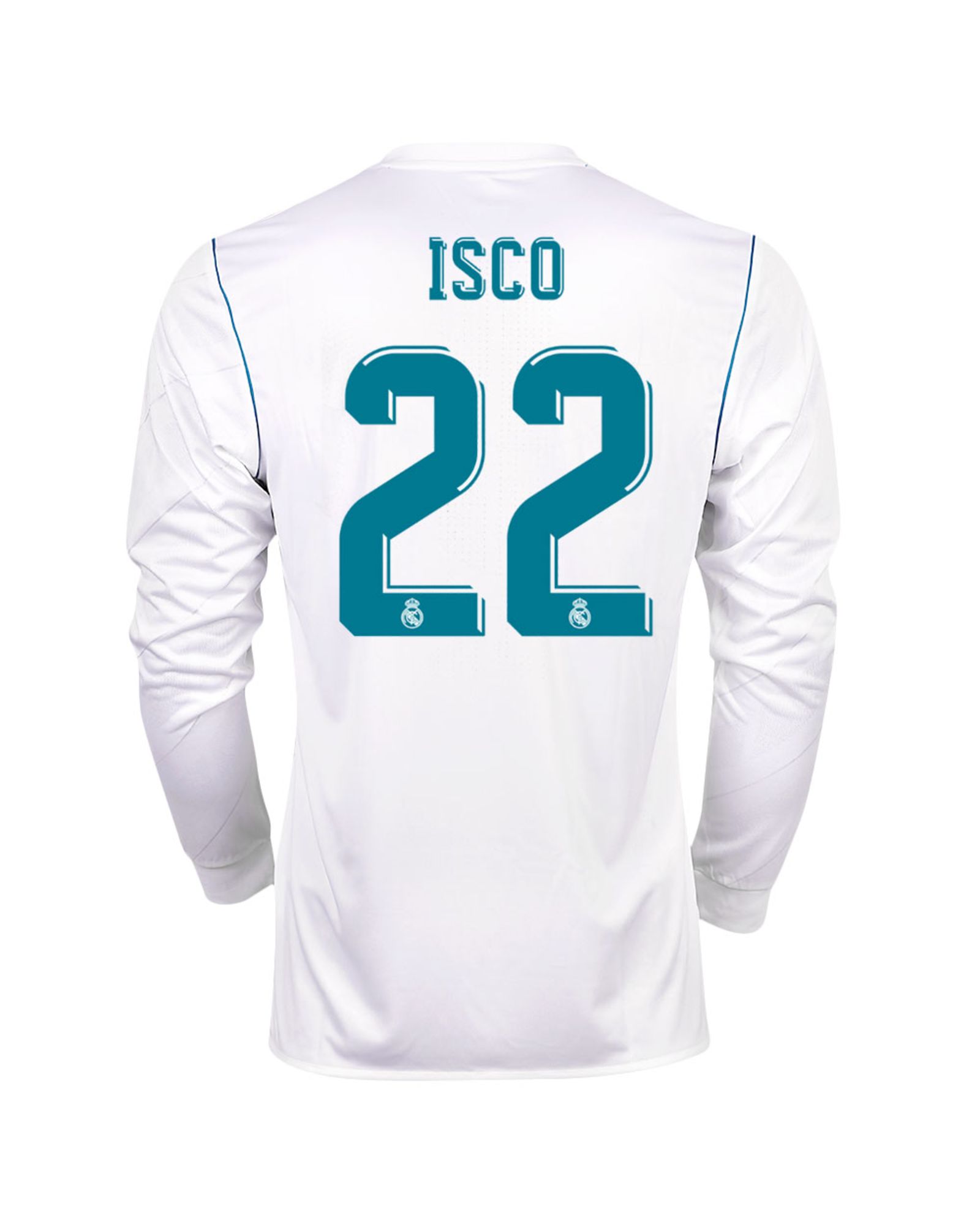 Camiseta 1ª Real Madrid 2017/2018 Isco Manga Larga - Fútbol Factory
