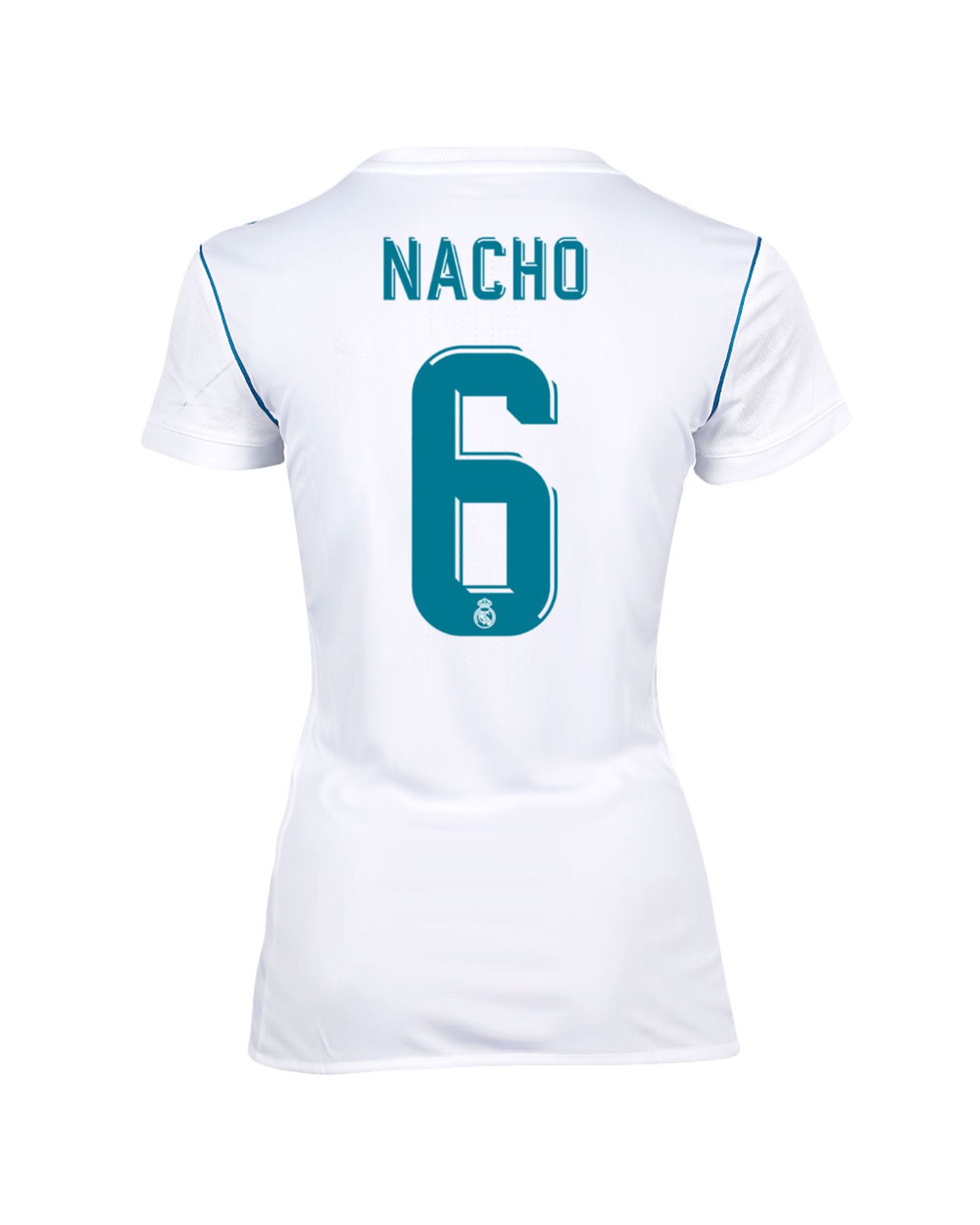 Camiseta 1ª Real Madrid 2017/2018 Nacho Mujer - Fútbol Factory