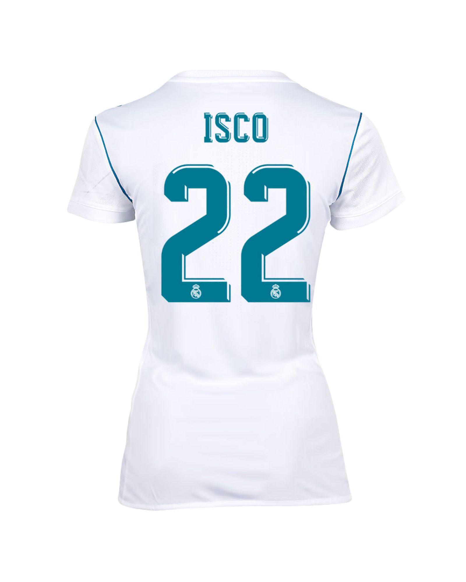 Camiseta 1ª Real Madrid 2017/2018 Isco Mujer - Fútbol Factory