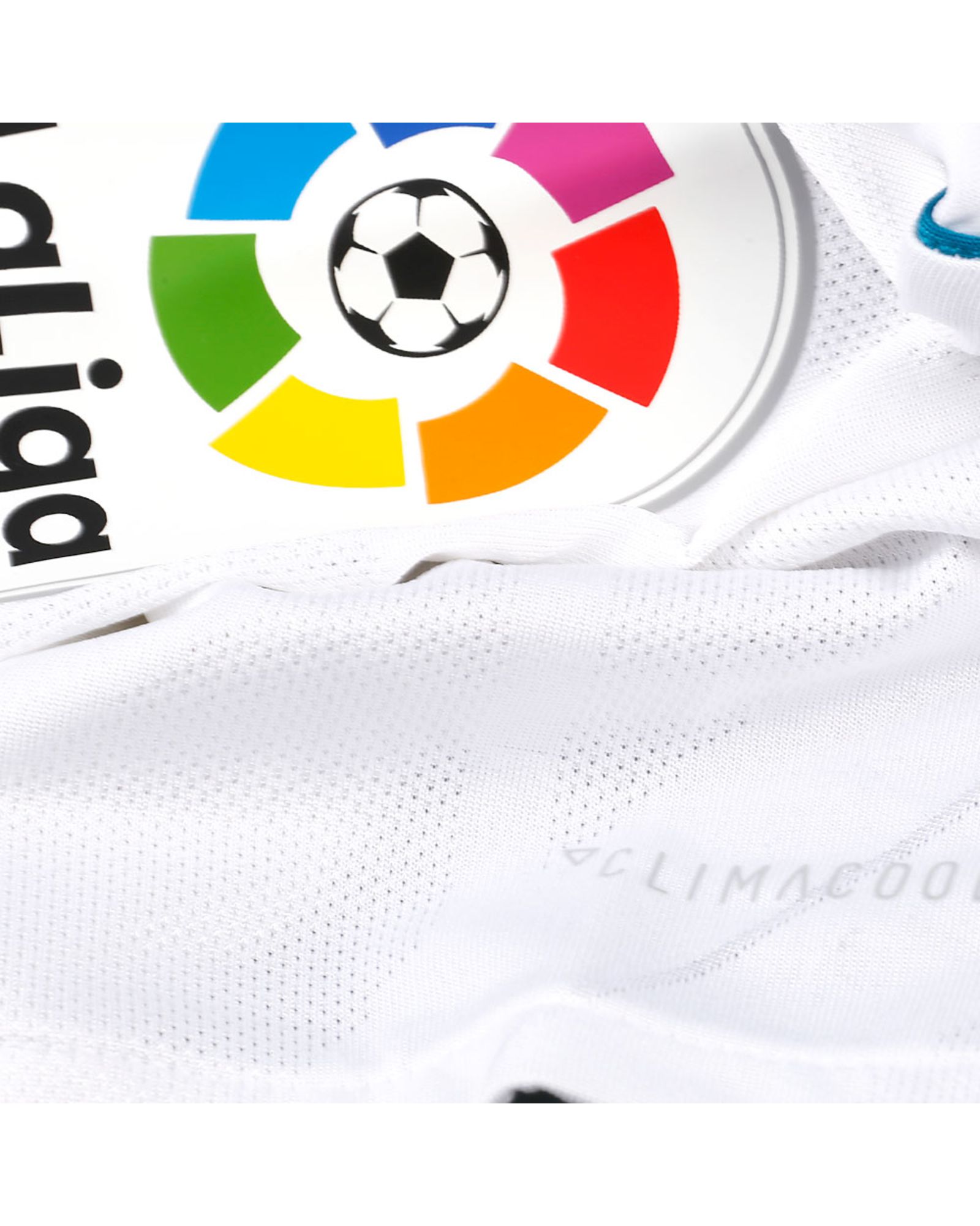 Camiseta 1ª Real Madrid 2017/2018 LaLiga Junior - Fútbol Factory