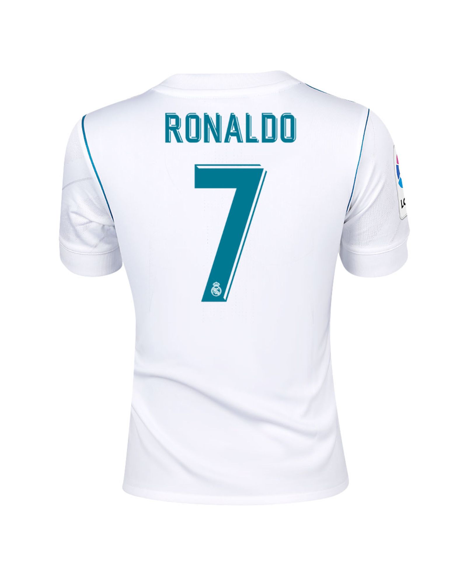 Camiseta 3ª Real Madrid 2017/2018 Ronaldo Junior Azul