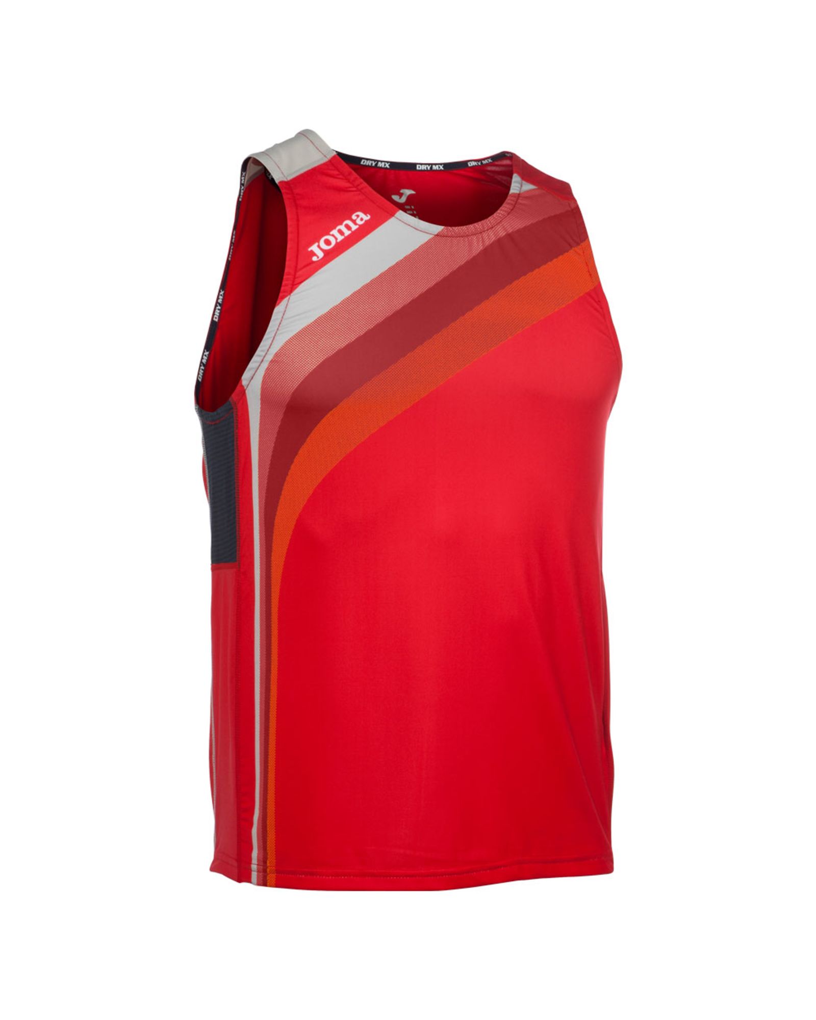 Camiseta de Running Elite V Sin Mangas Rojo - Fútbol Factory