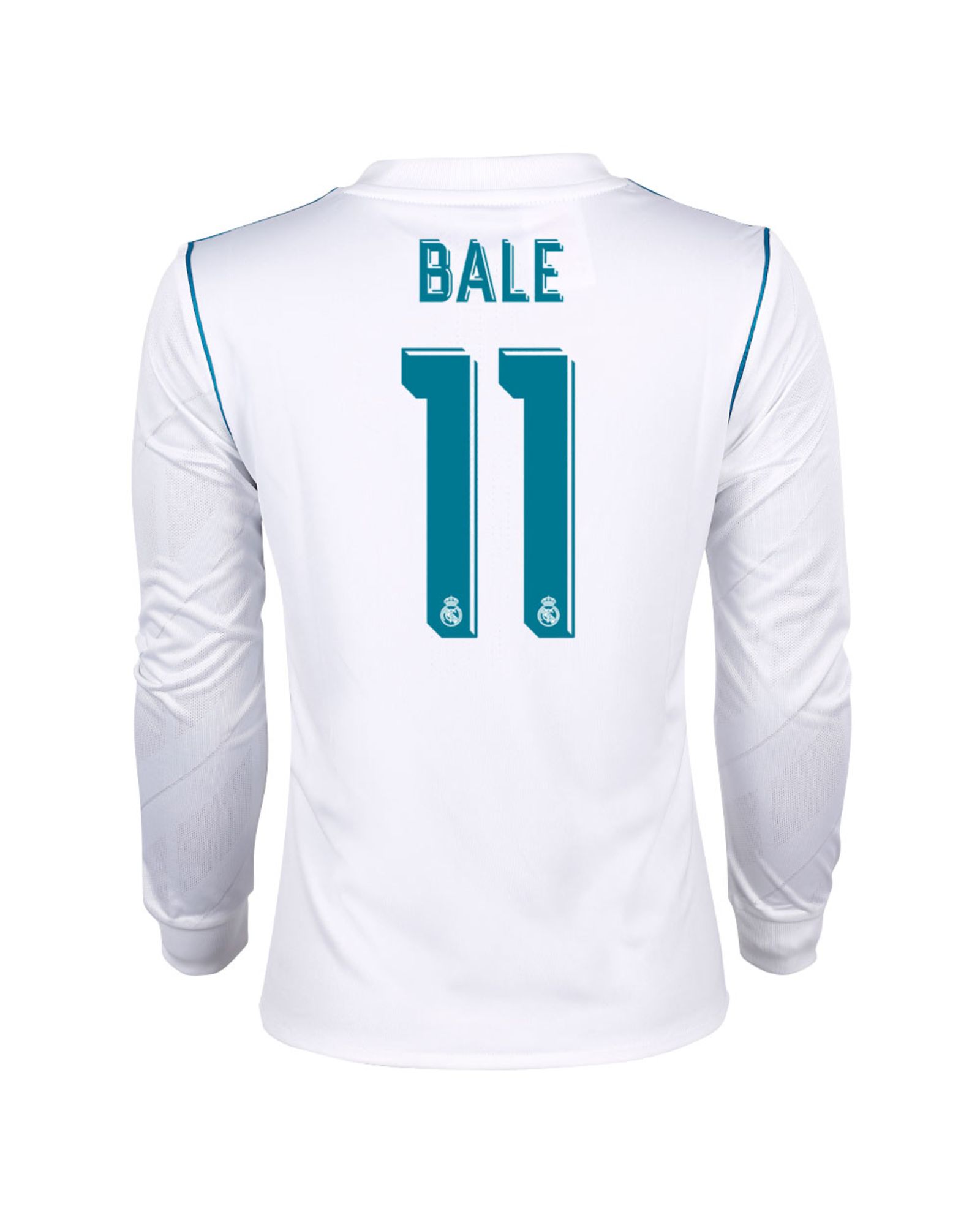 Camiseta 1ª Real Madrid 2017/2018 Bale Manga Larga Junior - Fútbol Factory