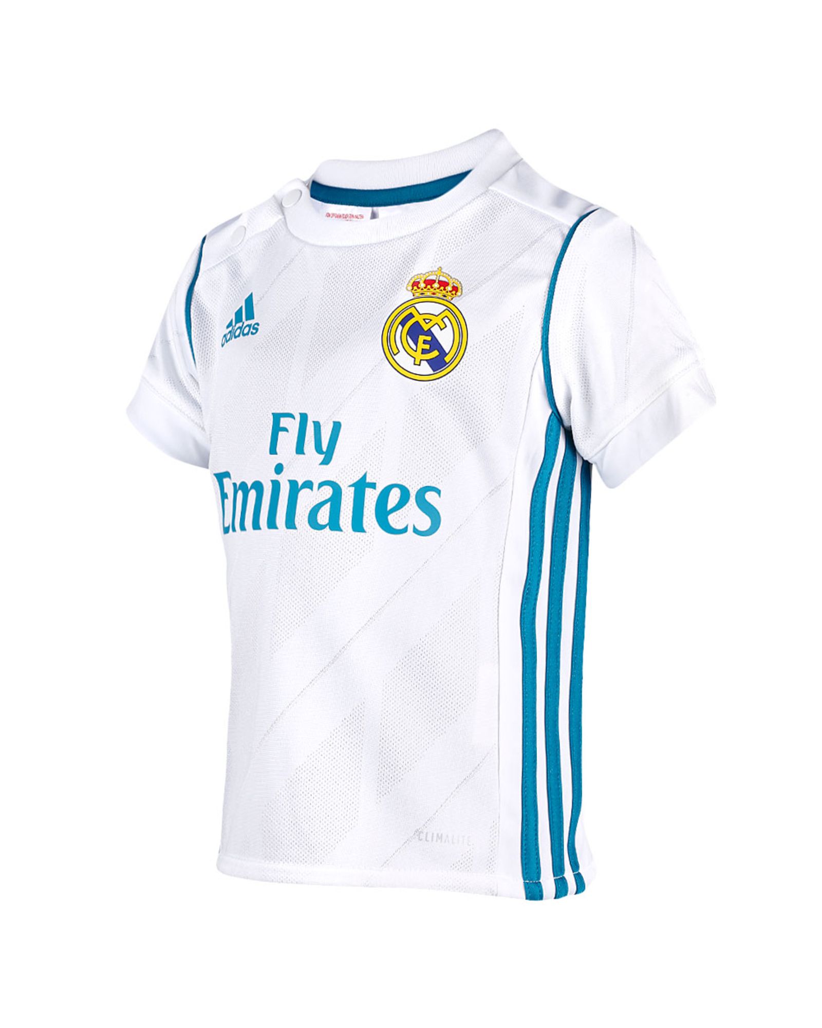 Conjunto 1ª Real Madrid 2017/2018 Bebé - Fútbol Factory