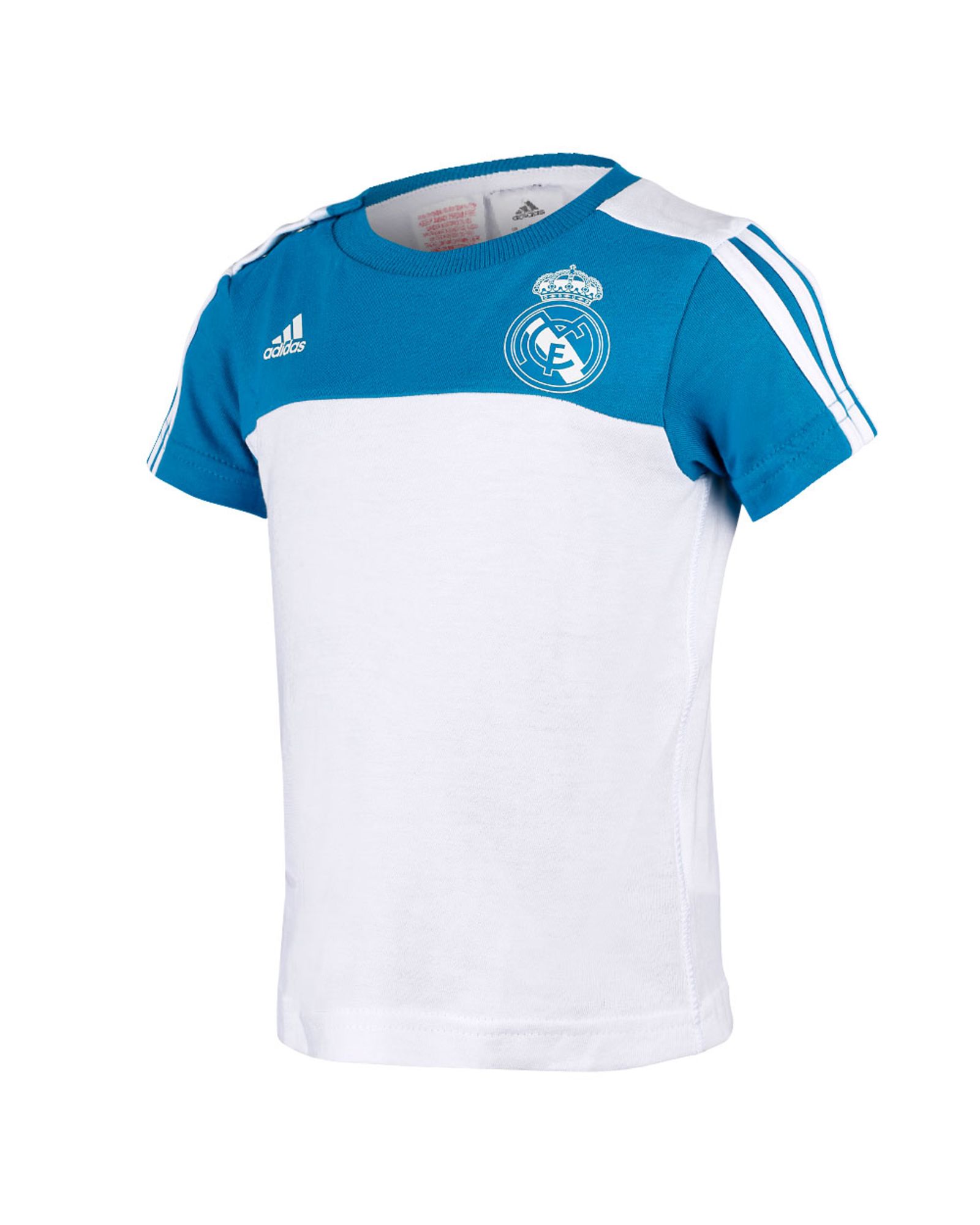 Conjunto de Paseo Real Madrid 2017/2018 Bebé Blanco Azul - Fútbol Factory