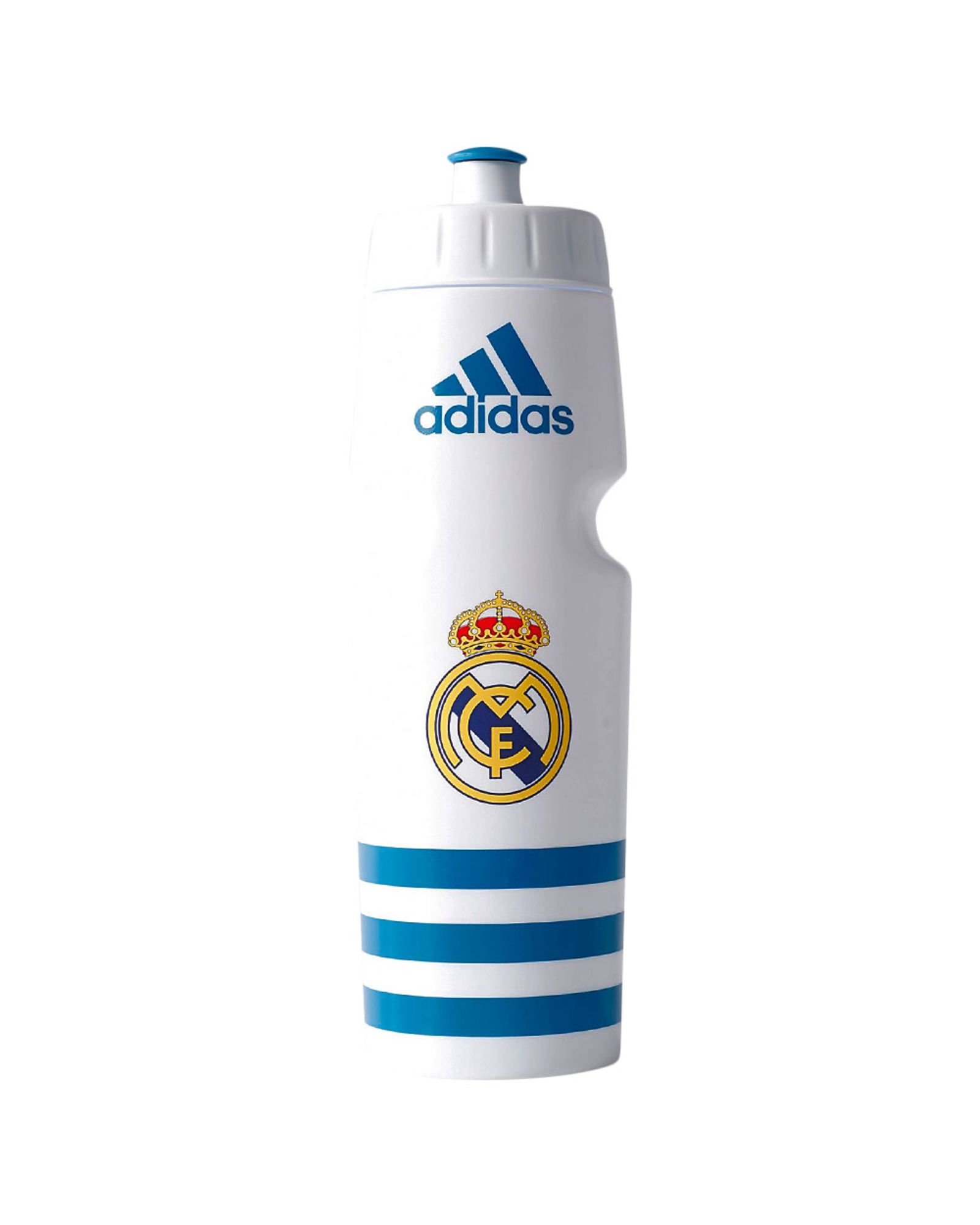 Botella de Training Real Madrid 2017/2018 Blanco Azul - Fútbol Factory