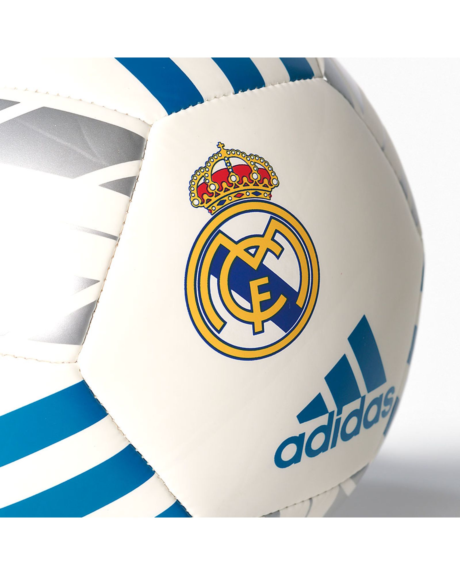 Mini Balón Real Madrid 2017/2018 Blanco - Fútbol Factory