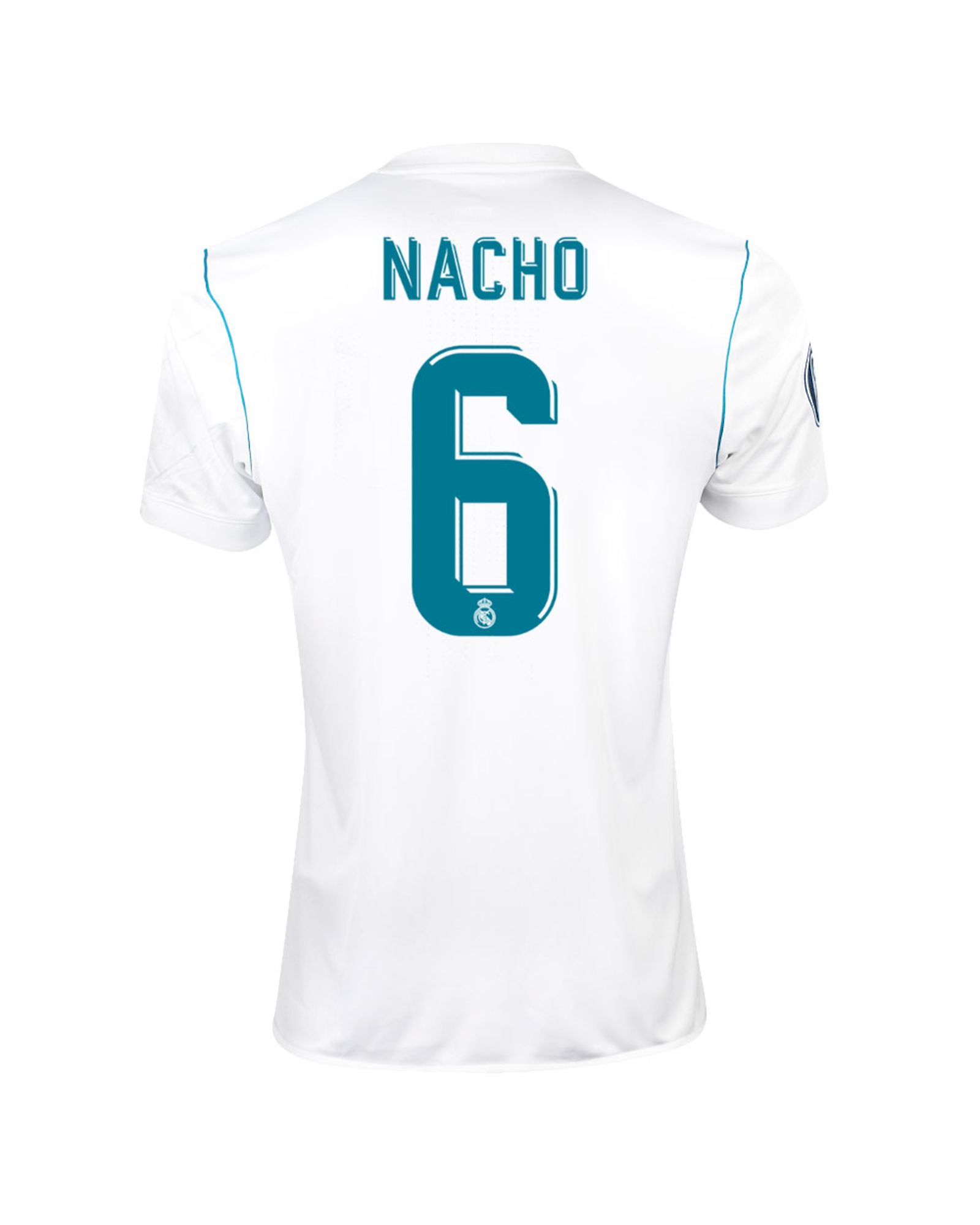 Camiseta 1ª Real Madrid 2017/2018 Nacho UCL - Fútbol Factory