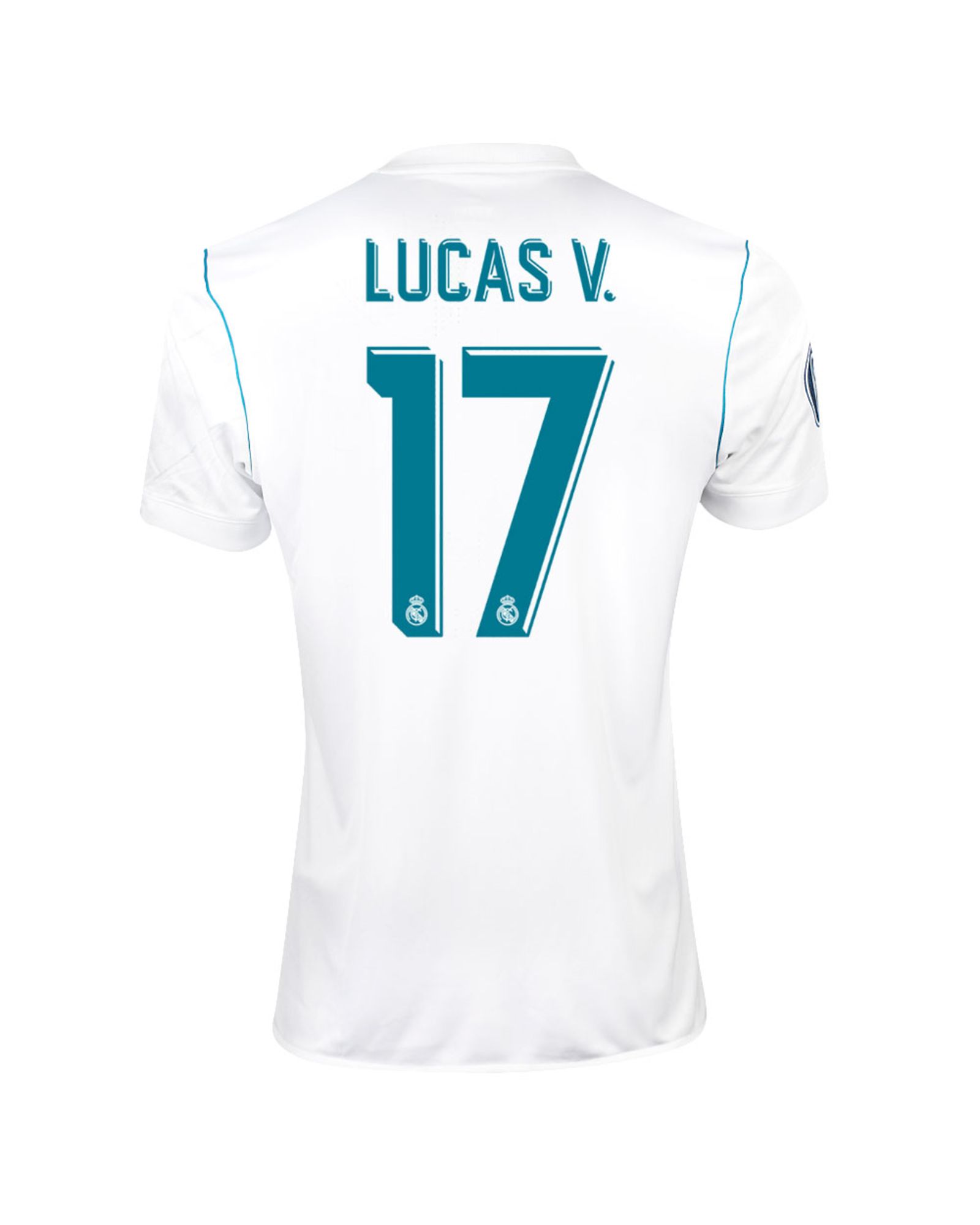 Camiseta 1ª Real Madrid 2017/2018 Lucas Vázquez UCL - Fútbol Factory