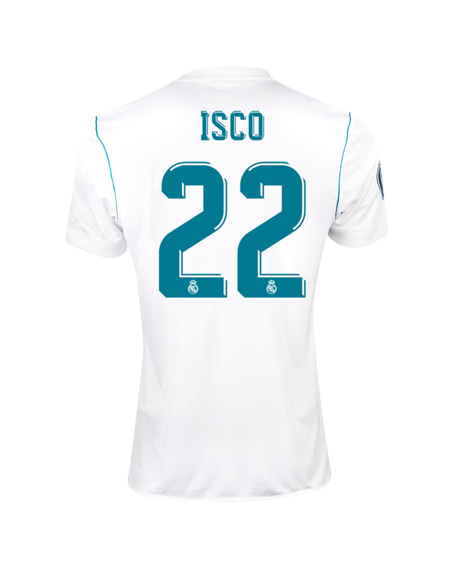 Camiseta 1ª Real Madrid 2017/2018 Isco UCL - Fútbol Factory