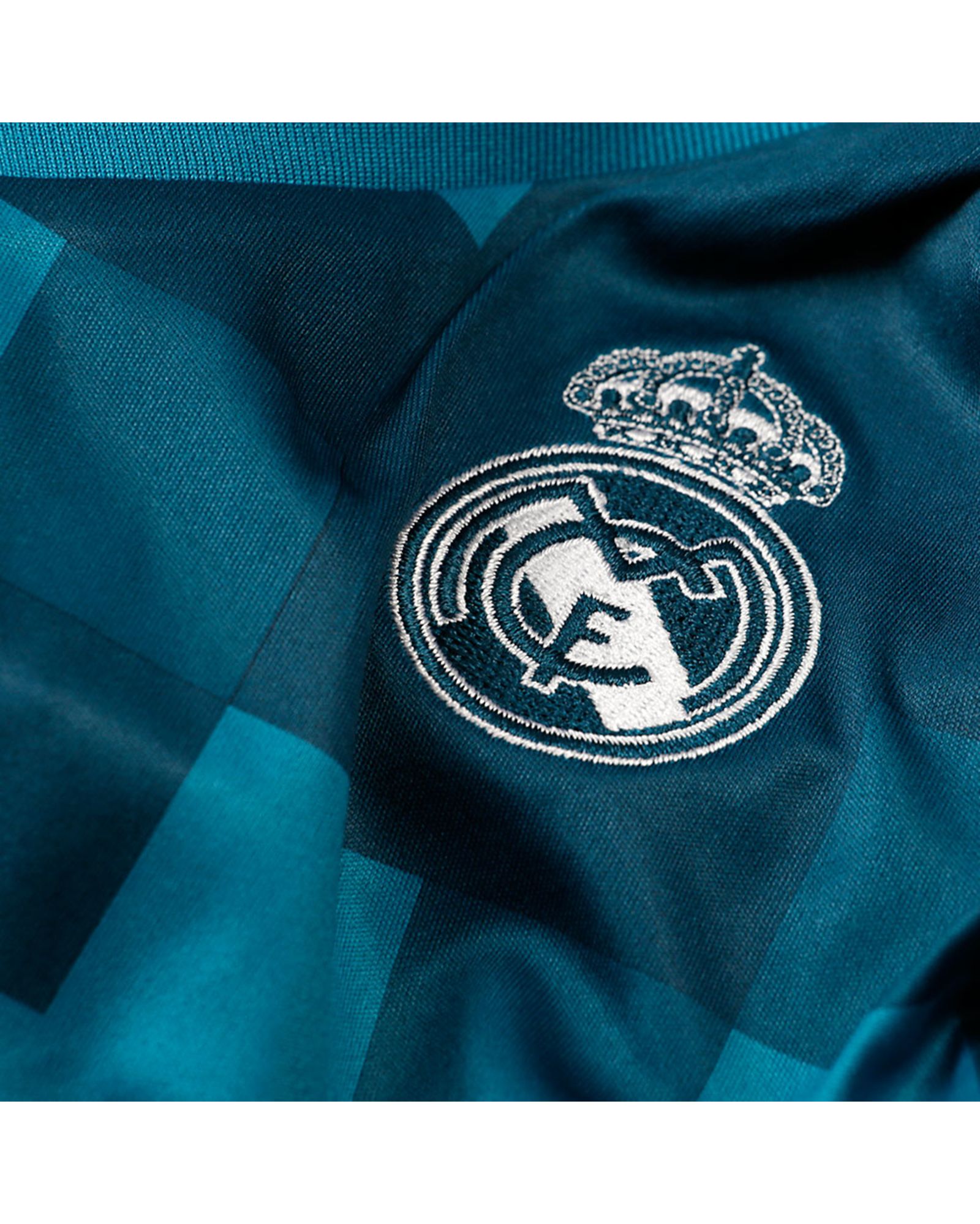 Camiseta 3ª Real Madrid 2017/2018 Mujer Azul - Fútbol Factory