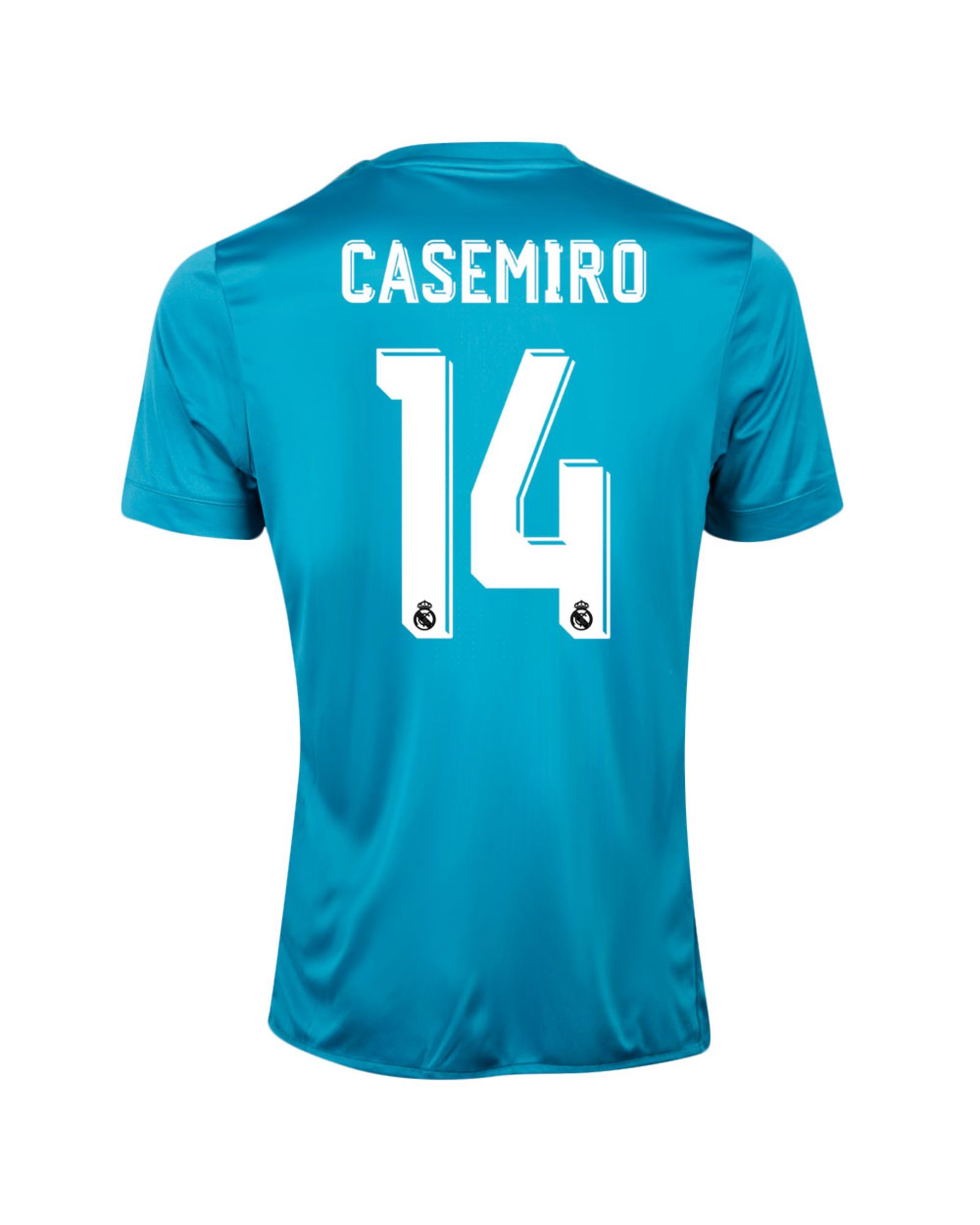 Camiseta 3ª Real Madrid 2017/2018 Casemiro Azul - Fútbol Factory