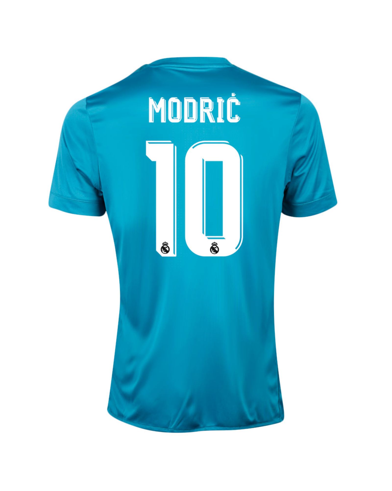 Camiseta 3ª Real Madrid 2017/2018 Modric Azul - Fútbol Factory