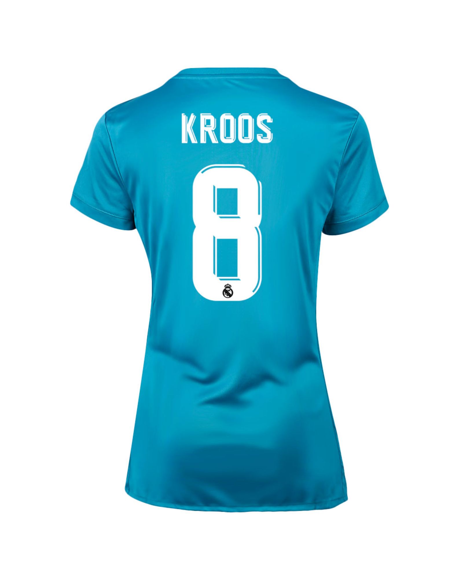 Camiseta 3ª Real Madrid 2017/2018 Kroos Mujer Azul - Fútbol Factory