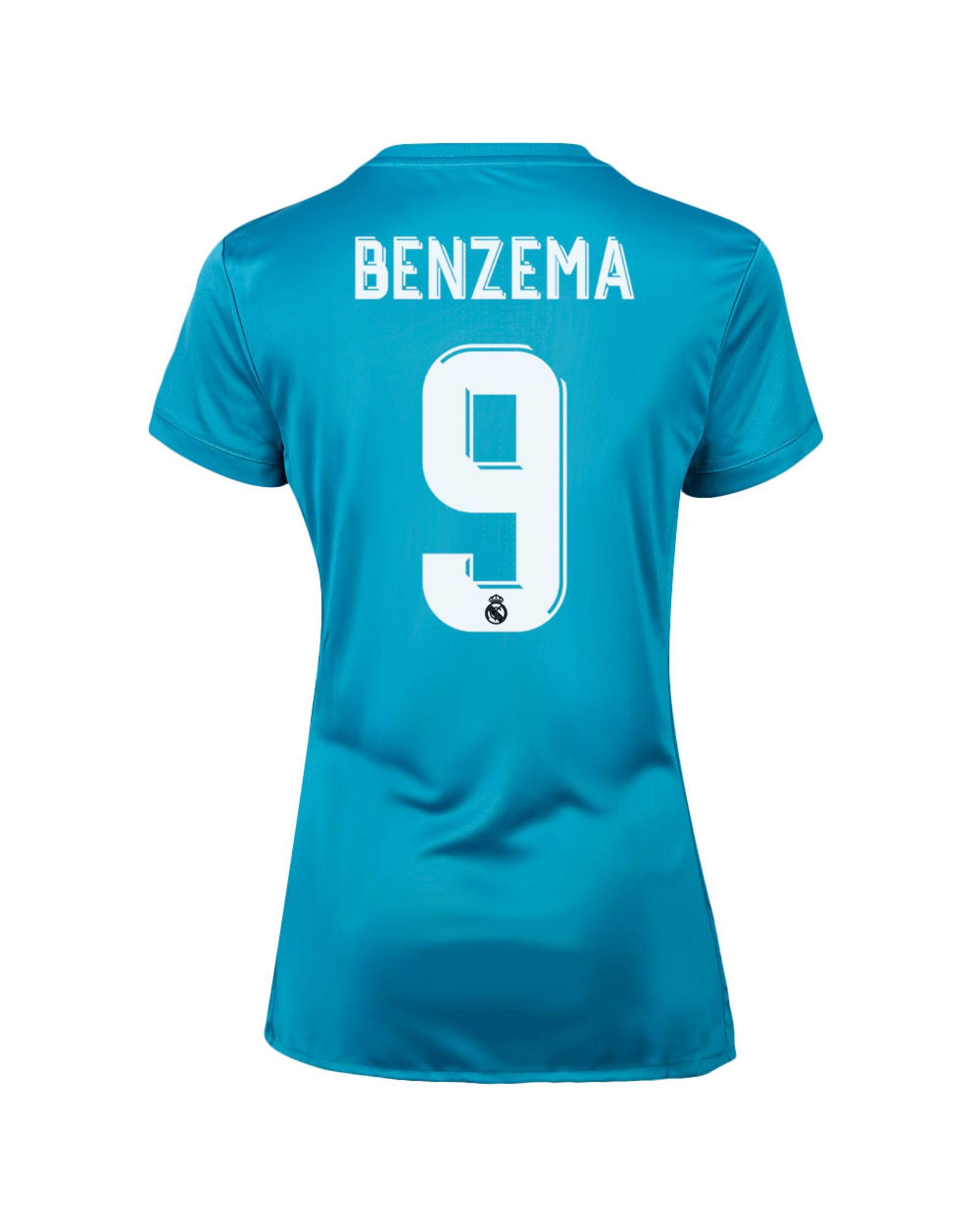 CAMISETA REAL MADRID MUJER AZUL