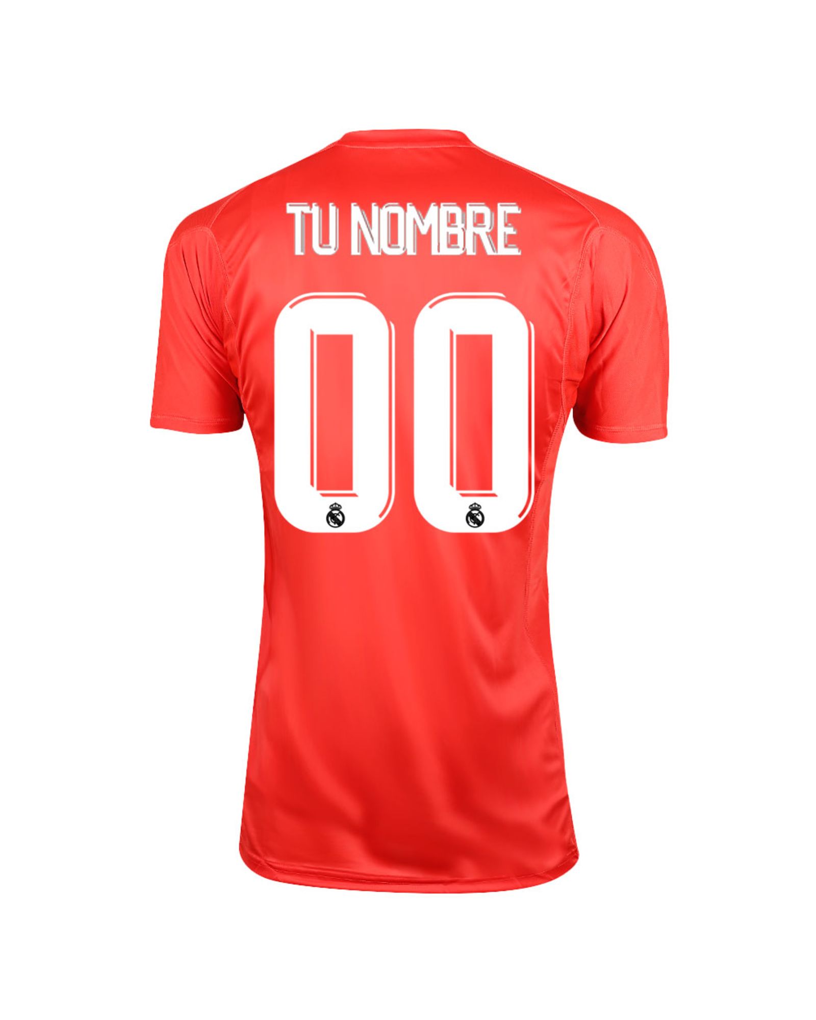 Camiseta 2ª Real Madrid 2017/2018 Personalizado Portero Rojo - Fútbol Factory