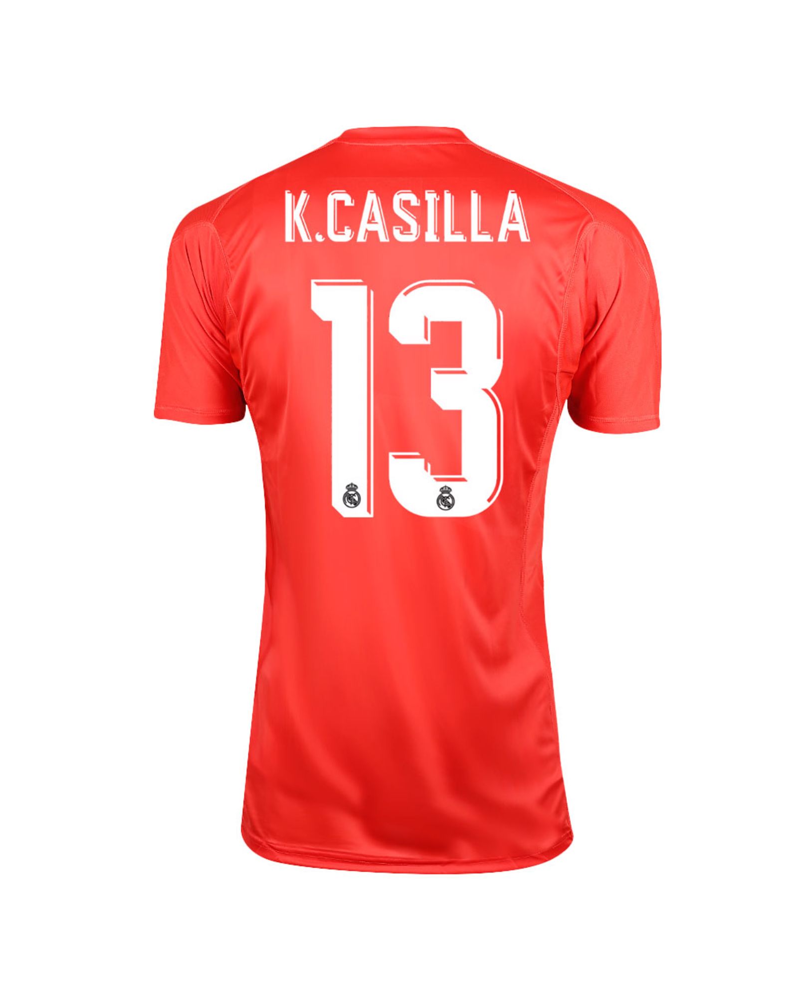 Camiseta 2ª Real Madrid 2017/2018 Casilla Portero Rojo - Fútbol Factory