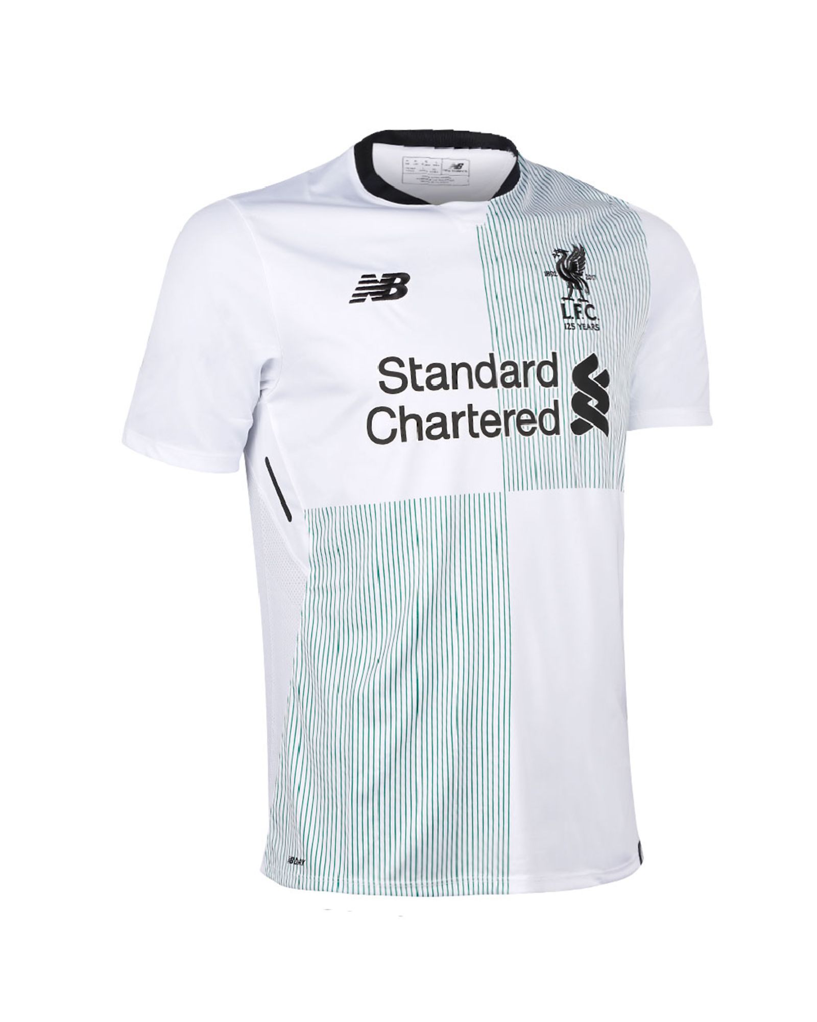 Camiseta 2ª Liverpool FC 2017/2018 Blanco - Fútbol Factory