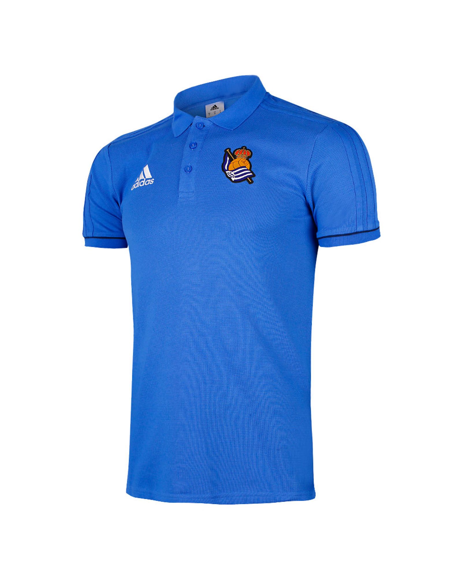 Polo de Paseo Real Sociedad 2017/2018 Azul - Fútbol Factory