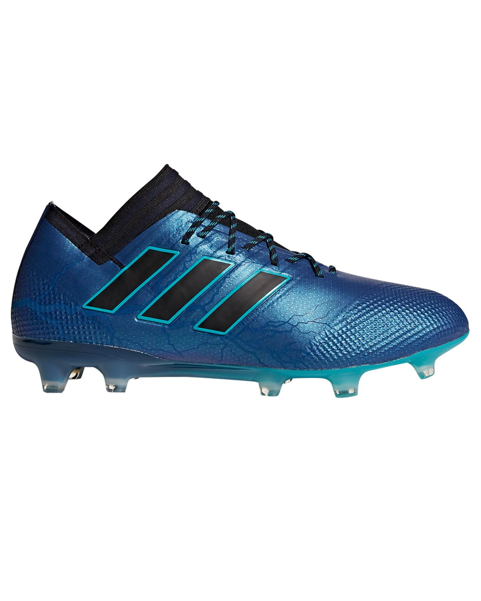 Botas de Fútbol Nemeziz 17.1 FG Azul Negro - Fútbol Factory