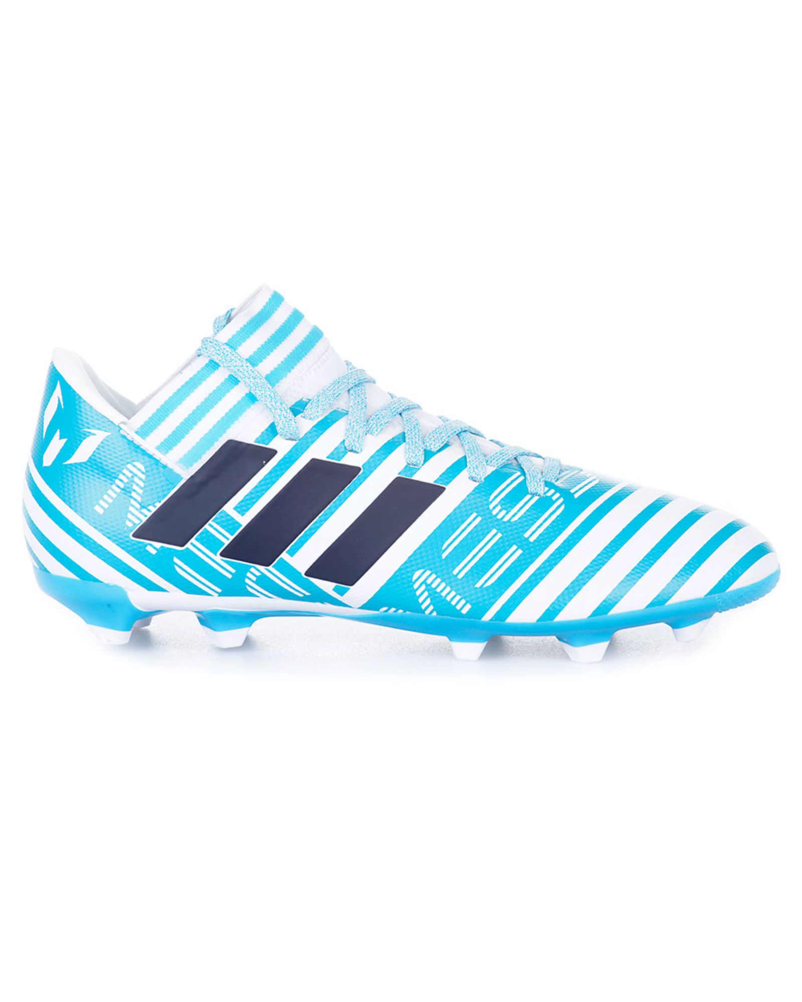 basura consonante el estudio Botas de Fútbol Nemeziz Messi 17.3 FG Junior Azul Celeste