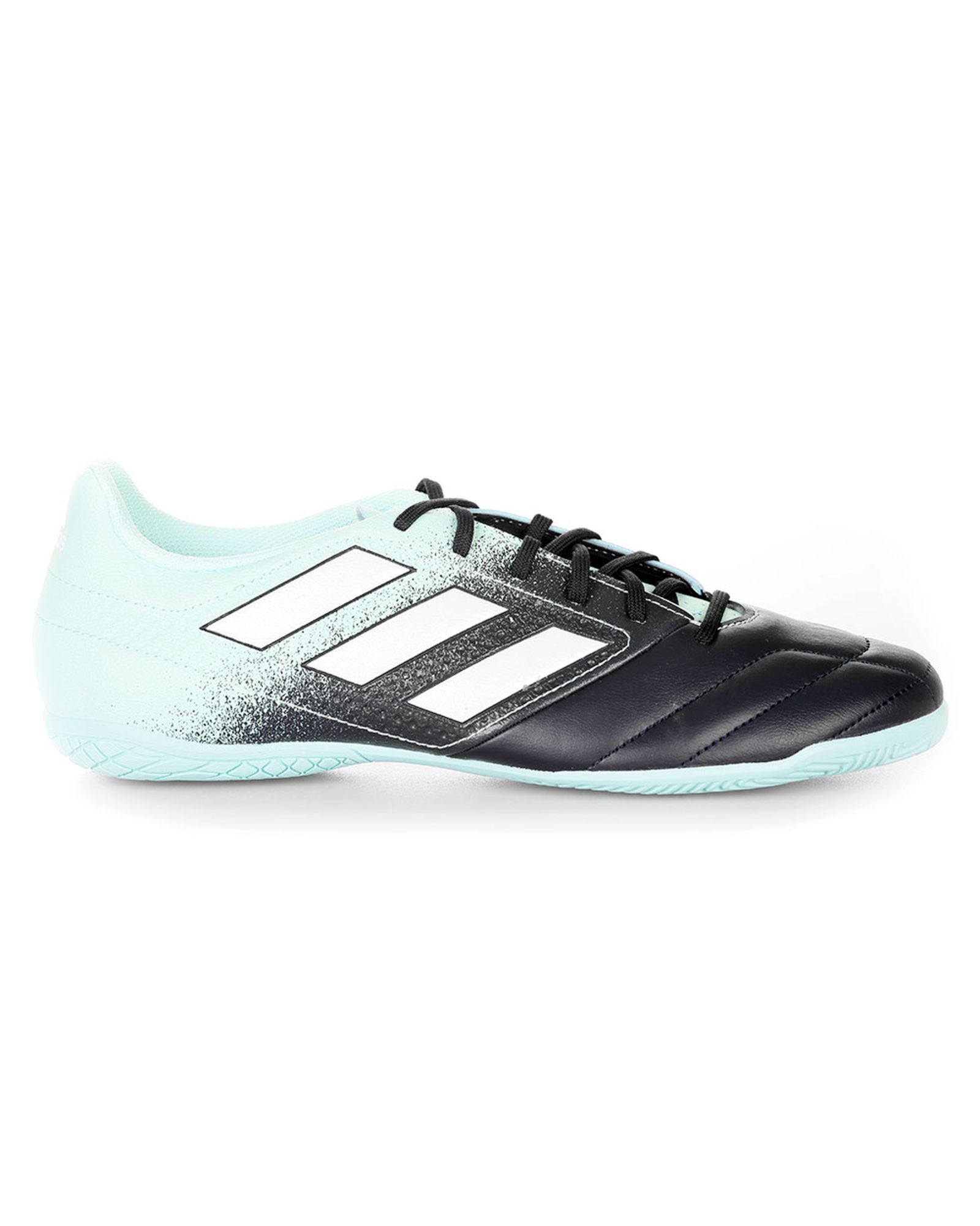 Zapatillas de Fútbol Sala ACE 17.4 IN Celeste Negro - Fútbol Factory