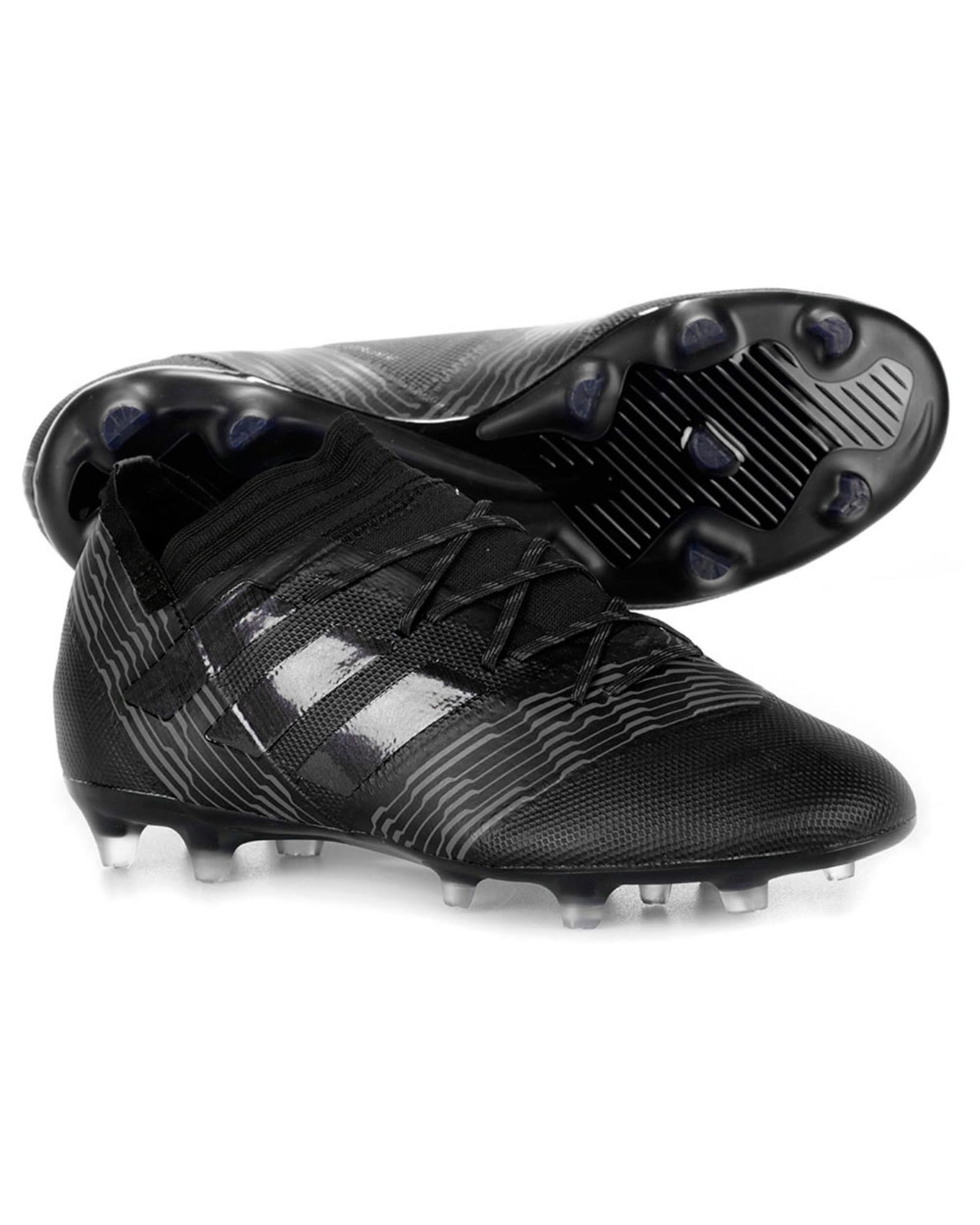 Botas de Fútbol Nemeziz 17.2 FG Negro Negro - Fútbol Factory