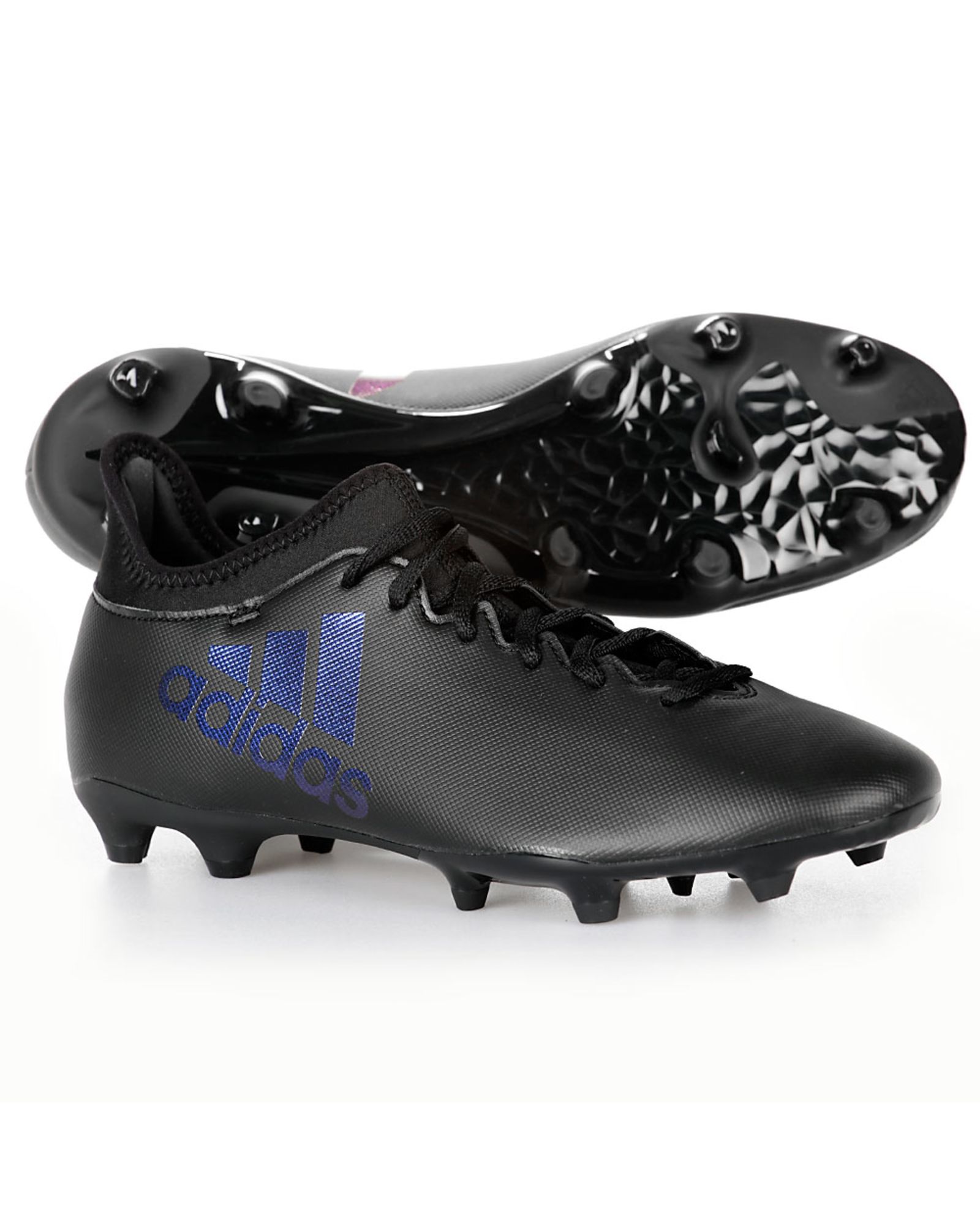 Botas de Fútbol X 17.3 FG Negro Negro - Fútbol Factory