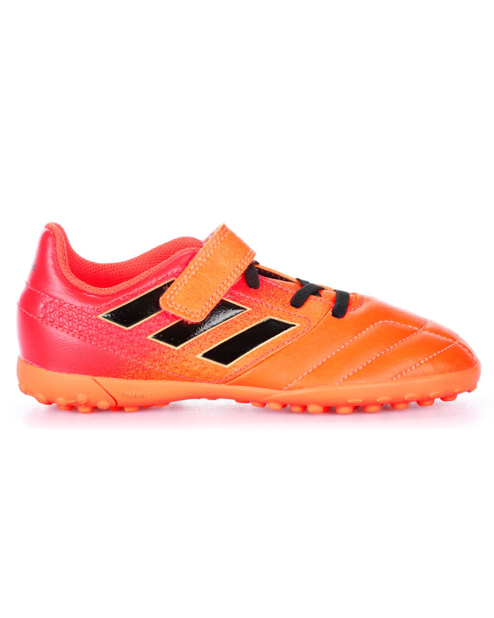 Botas de Fútbol ACE 17.4 TF Junior Naranja Negro - Fútbol Factory