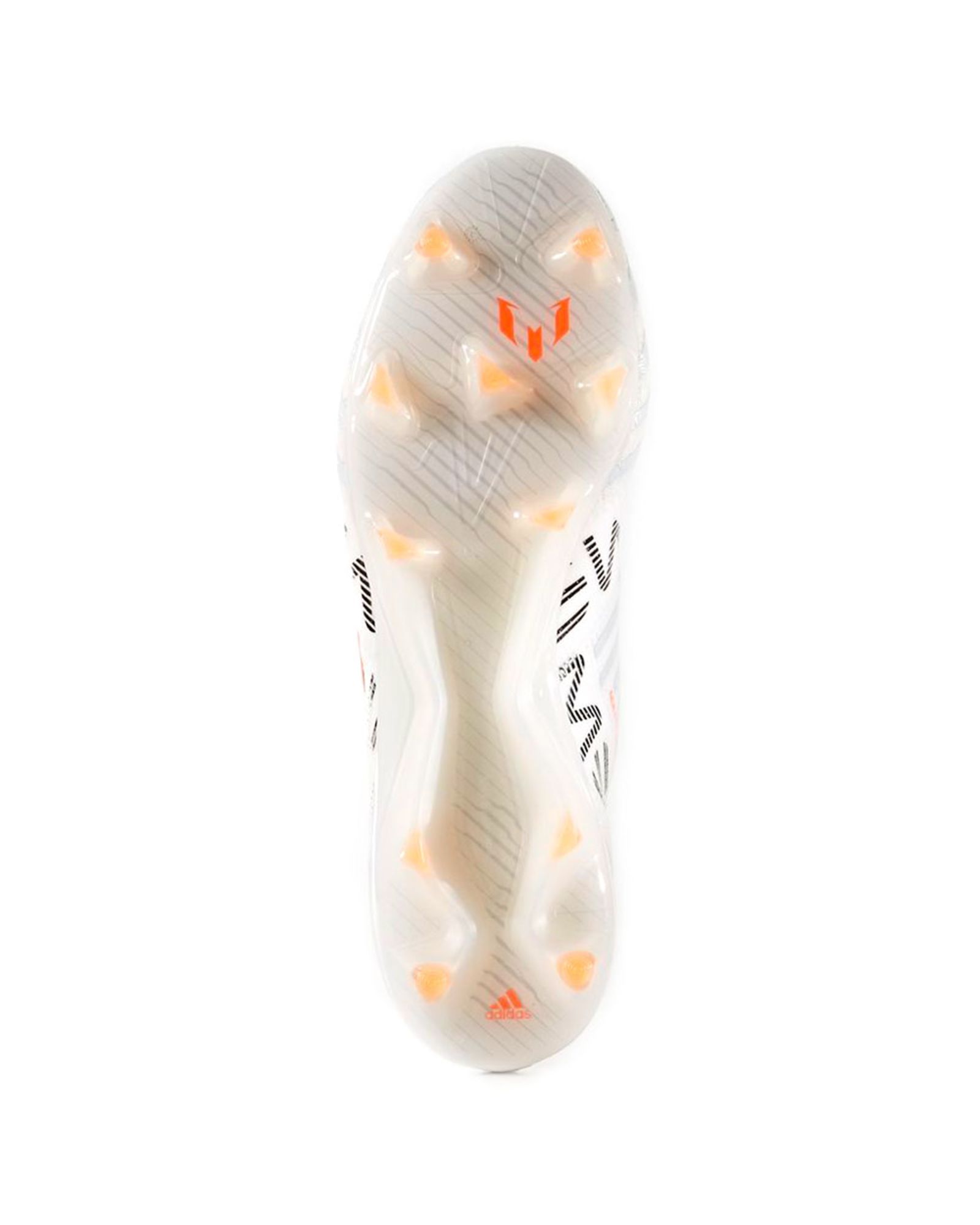 Botas de Fútbol Nemeziz Messi 17.1 FG Blanco Naranja - Fútbol Factory