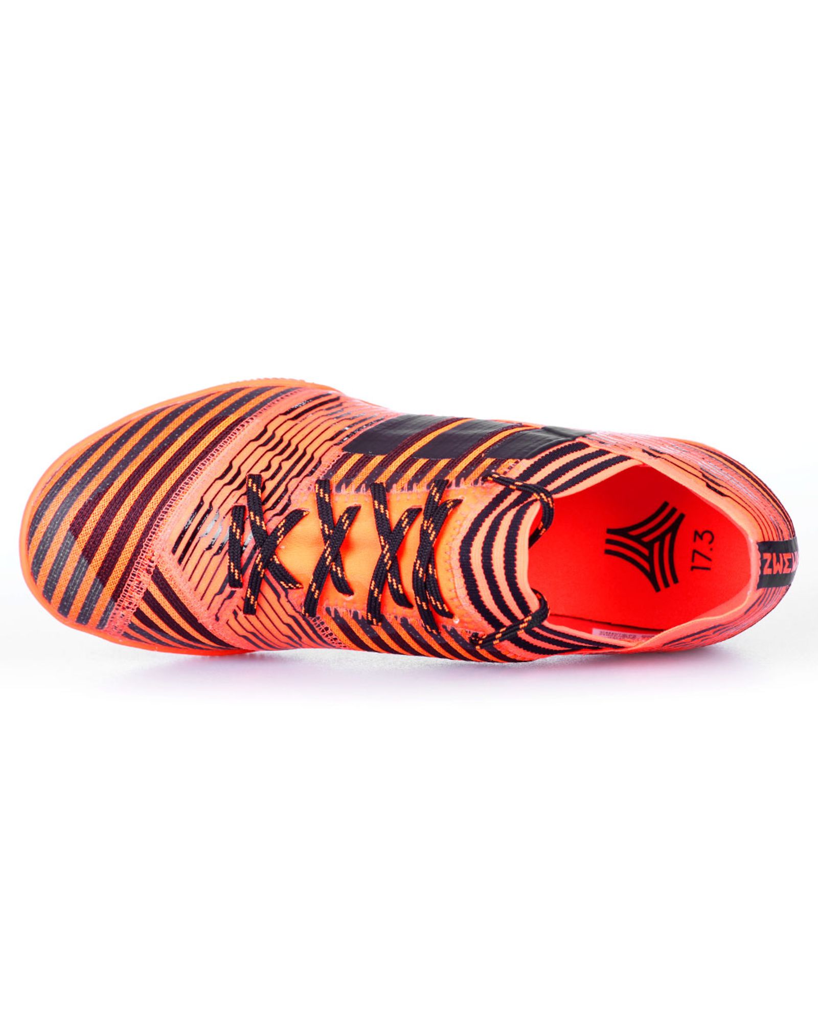 Zapatillas de Fútbol Sala Nemeziz Tango 17.3 IN Naranja Negro - Fútbol Factory