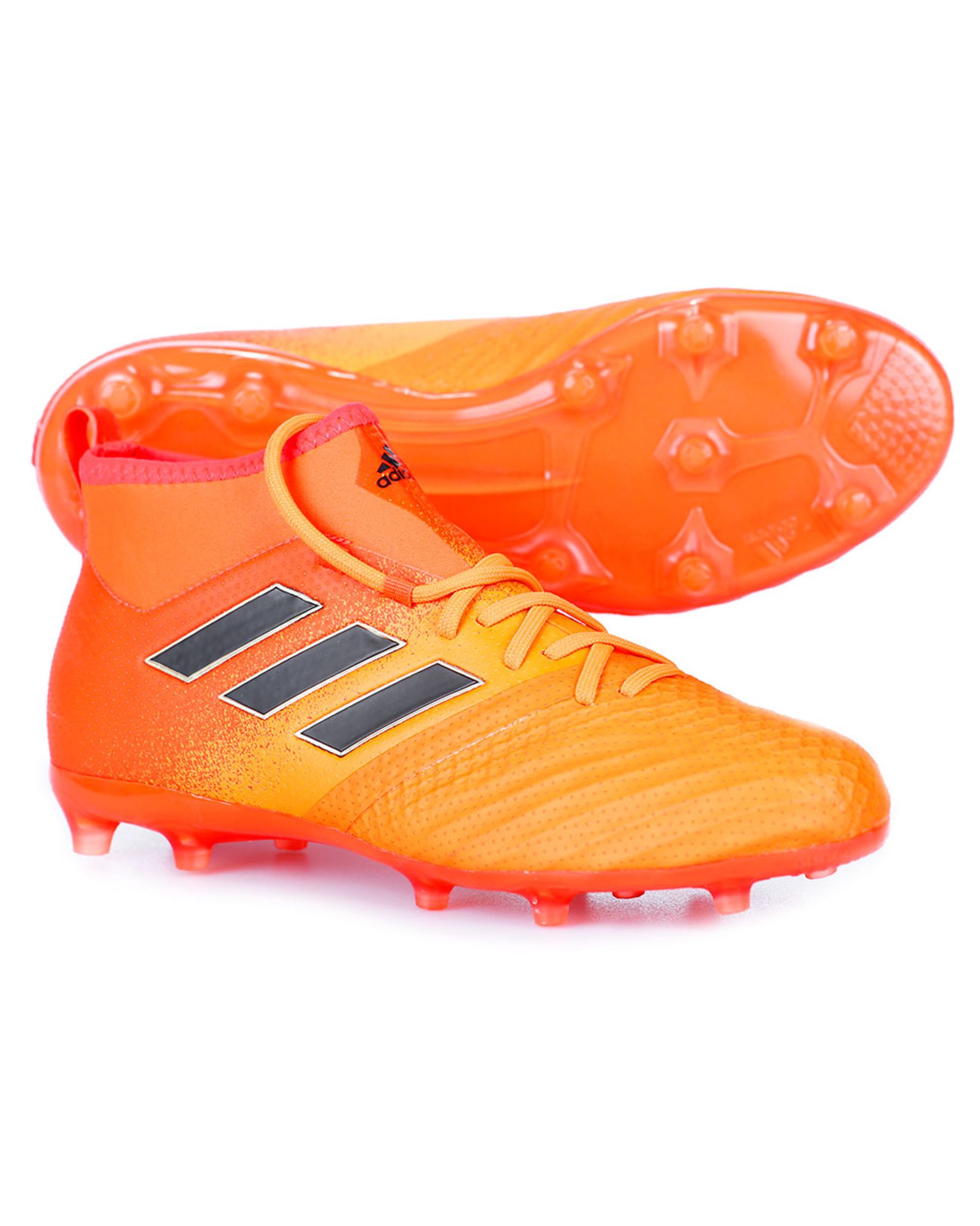 Botas de Fútbol ACE 17.1 FG Naranja Negro - Fútbol Factory