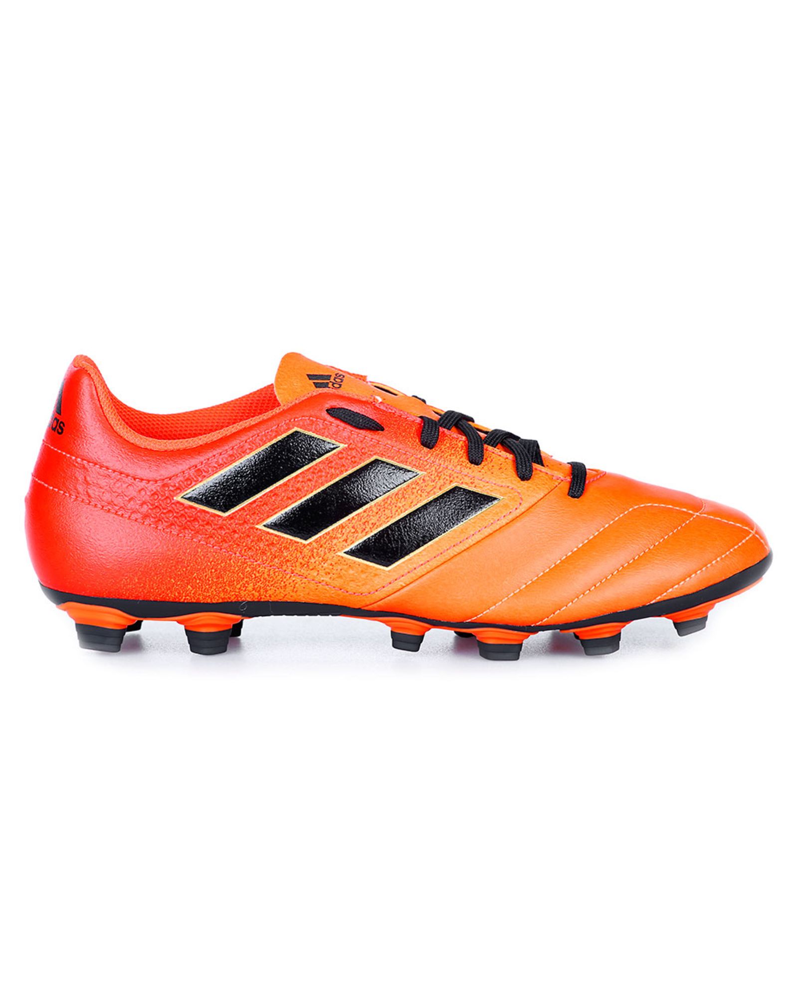 Botas de Fútbol ACE 17.4 FxG Naranja Negro - Fútbol Factory