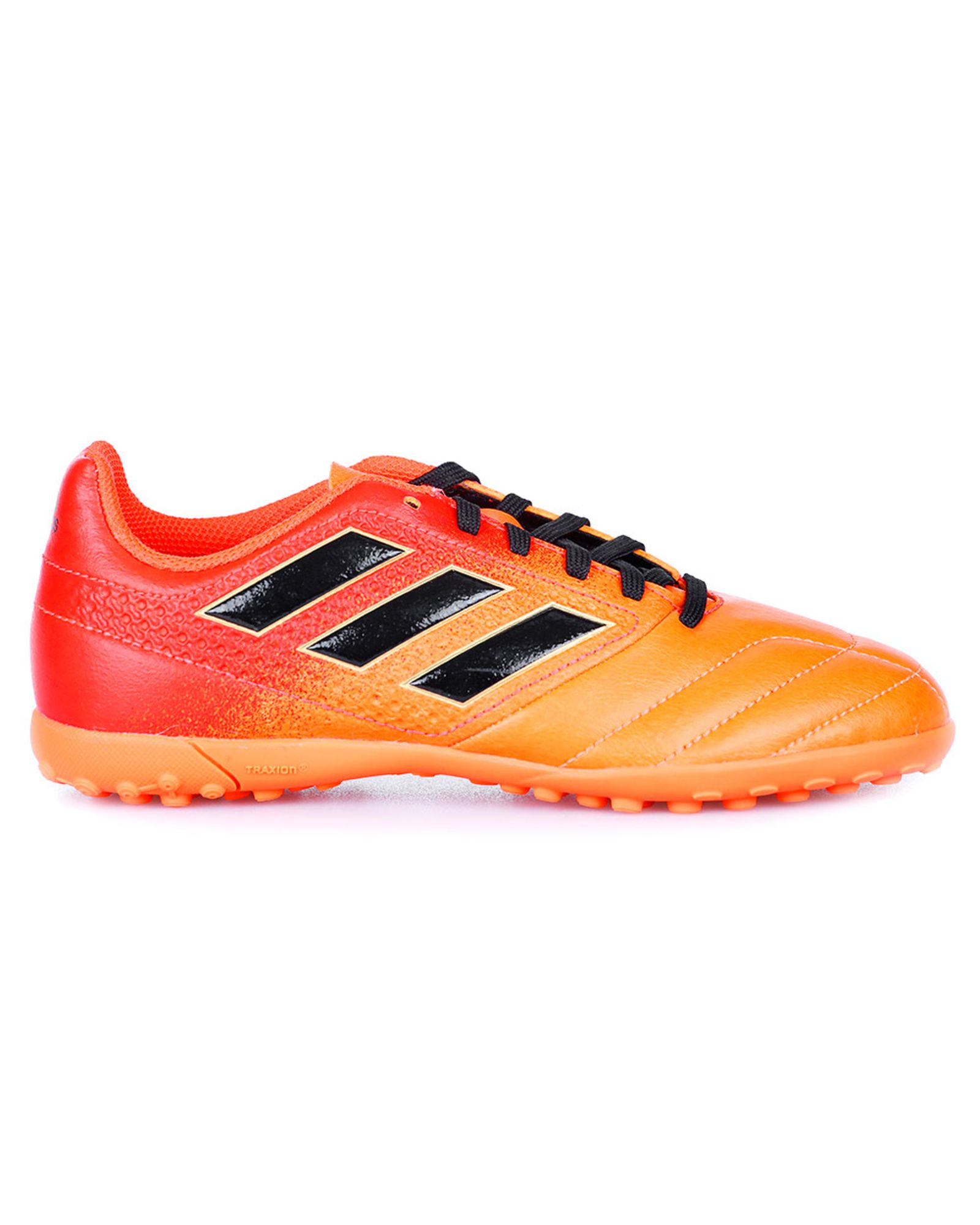 Botas de Fútbol ACE 17.4 TF Junior Naranja Negro - Fútbol Factory