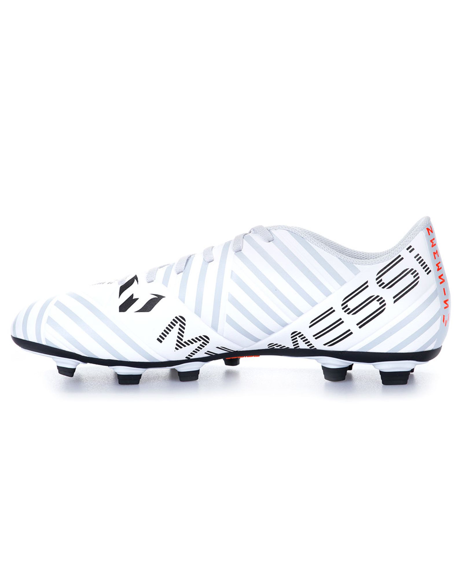 Botas de Fútbol Nemeziz Messi 17.4 FG Blanco Naranja - Fútbol Factory