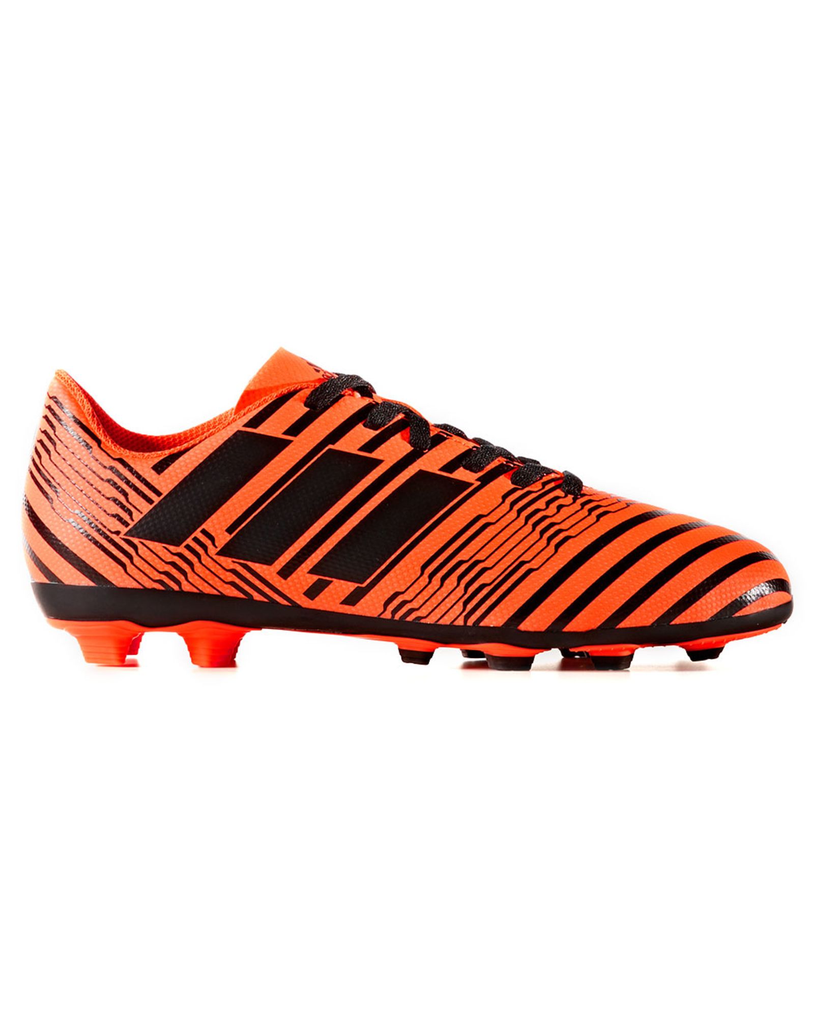 Botas de Fútbol Nemeziz 17.4 FxG Junior Naranja Negro - Fútbol Factory