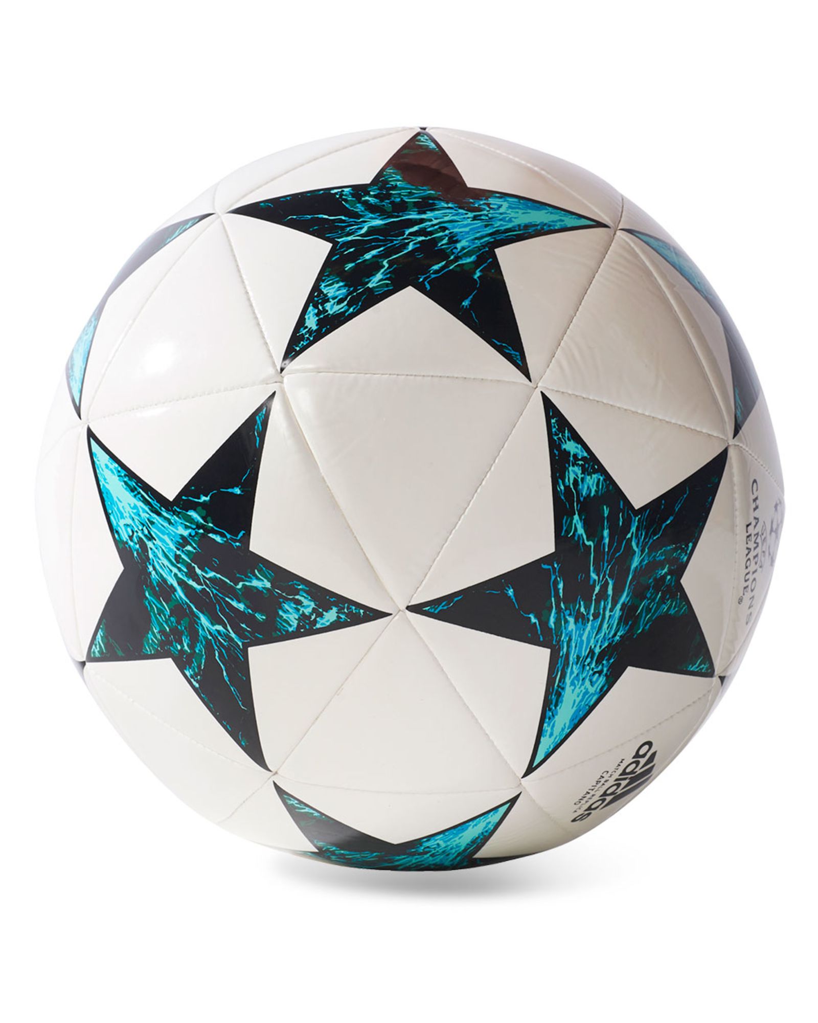 Balón de Fútbol11 Finale Capitano 17 2017/2018 UCL Blanco Energy Blue - Fútbol Factory