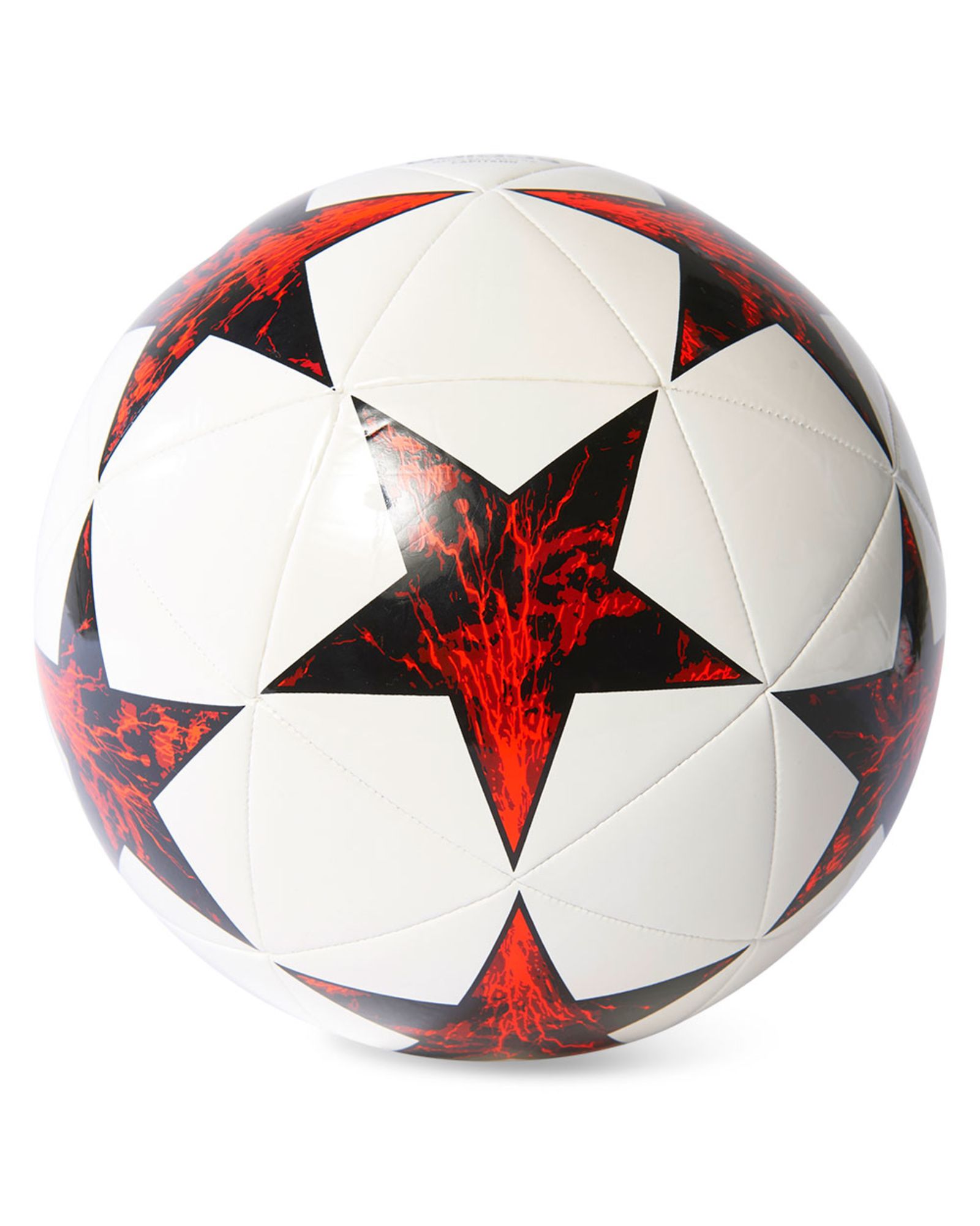 Balón de Fútbol 11 Finale Capitano 17 2017/2018 UCL Blanco Solar Red - Fútbol Factory