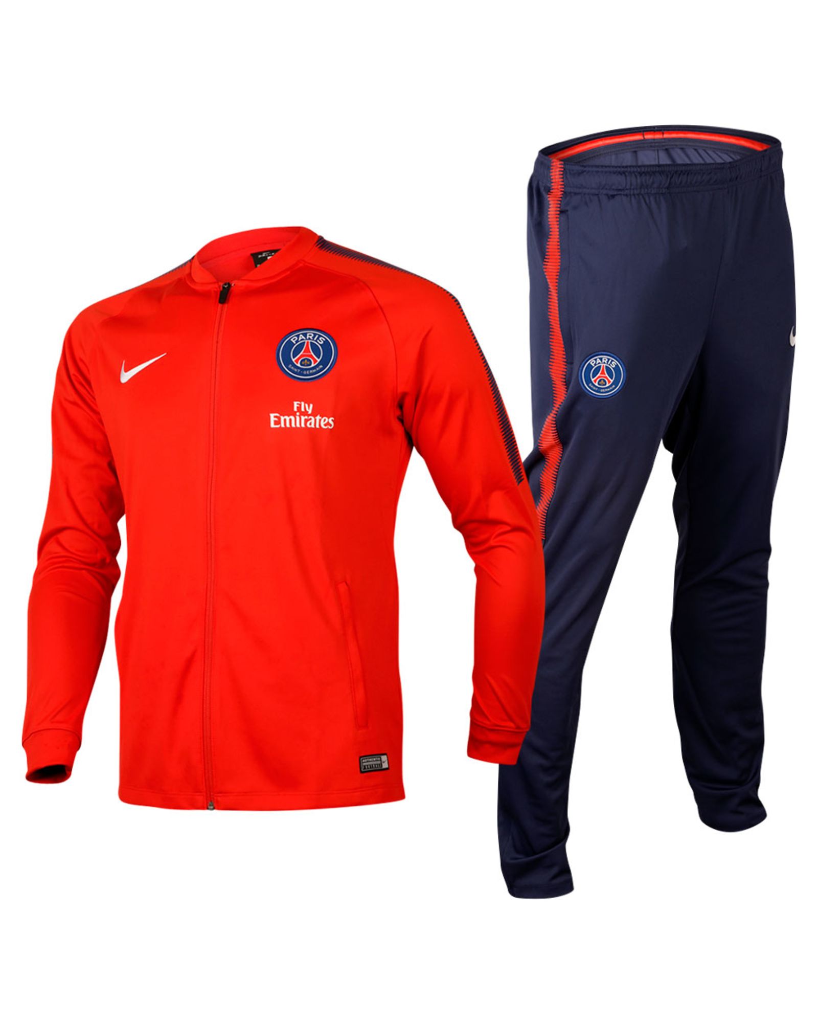 Chándal Paris Saint-Germain 2017/2018 Dry Squad Rojo