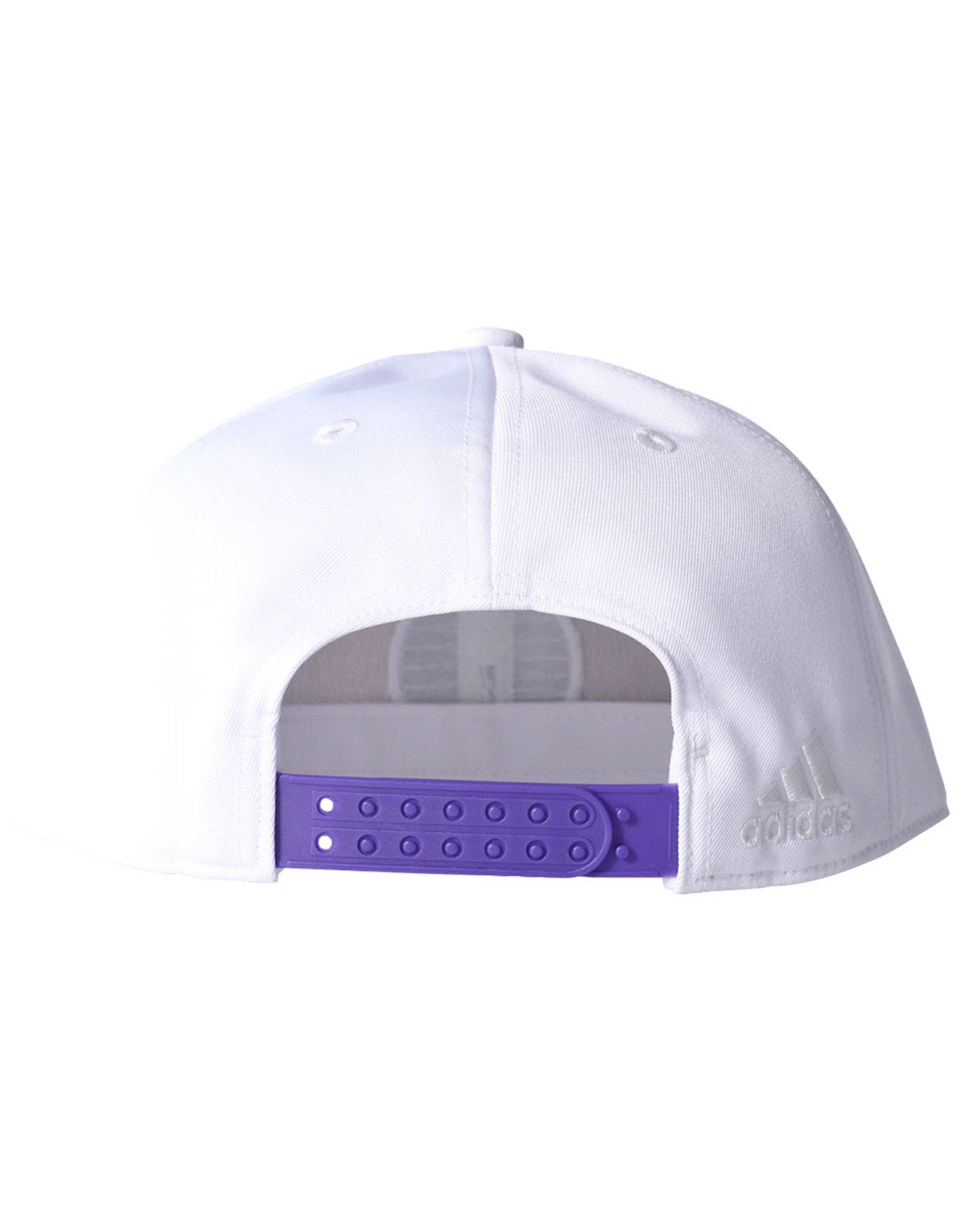 Gorra Real Madrid 2016/2017 Plana Junior Blanco Morado - Fútbol Factory